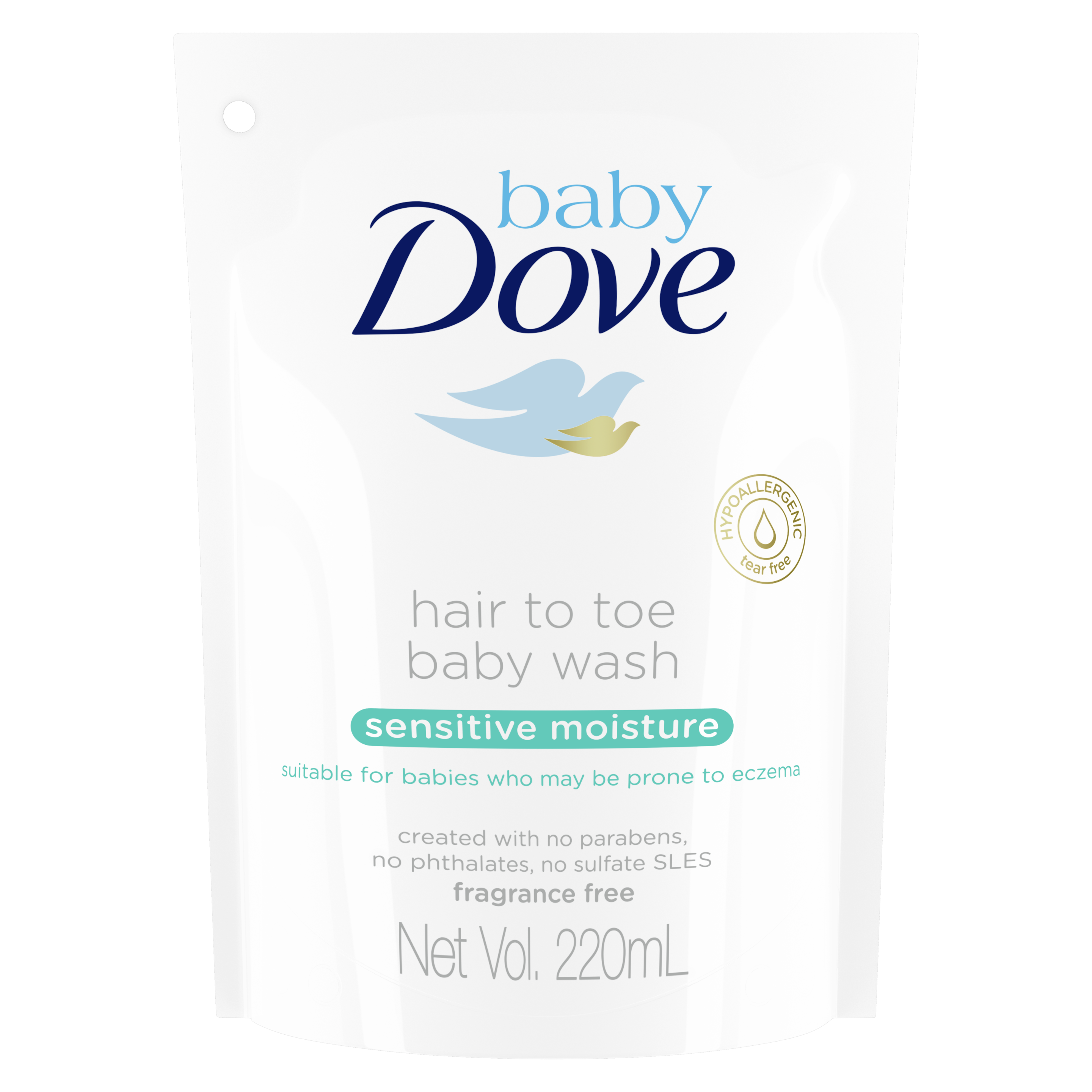 Baby dove tip to toe wash hot sale for hair