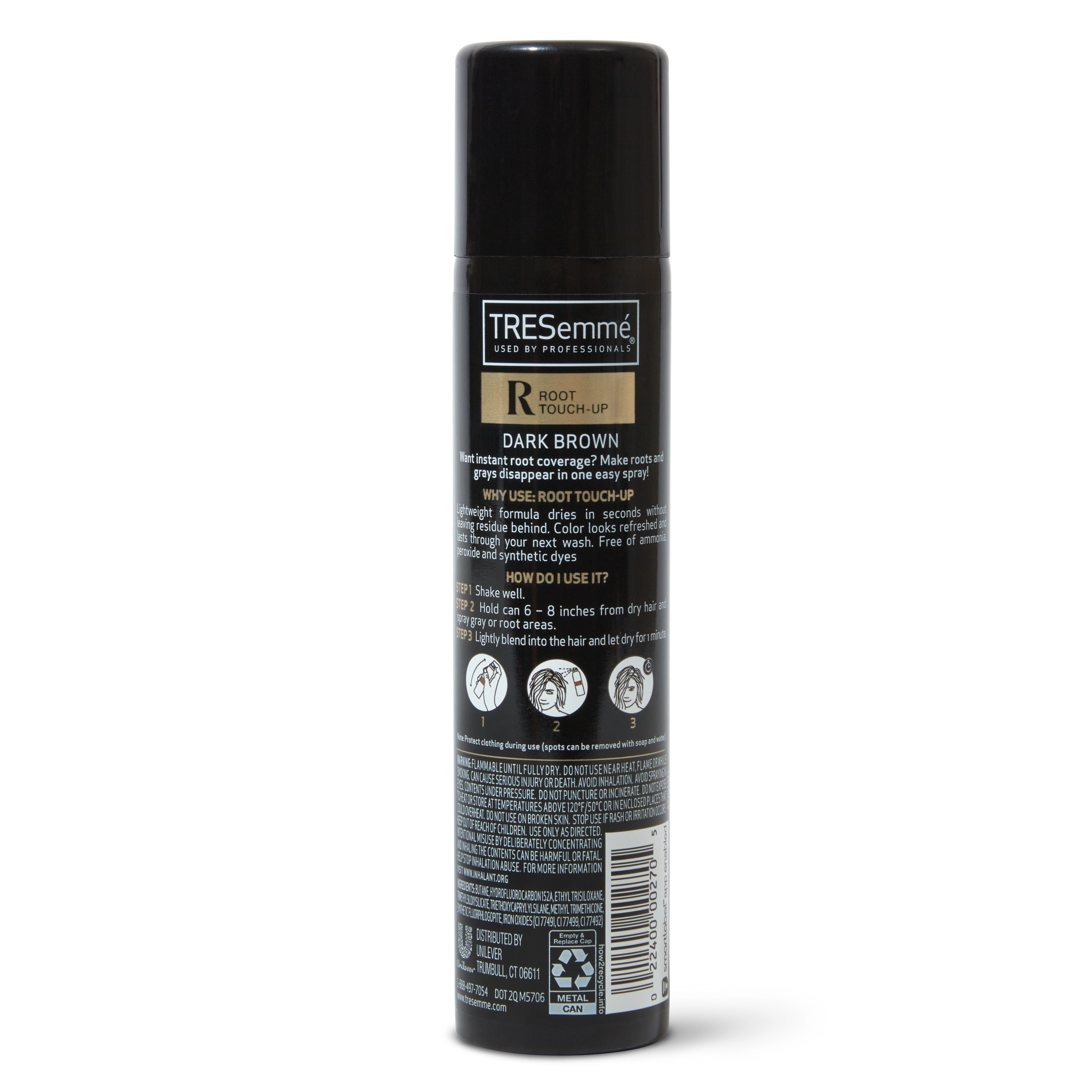 Root Touch Up Spray for Dark Brown Hair