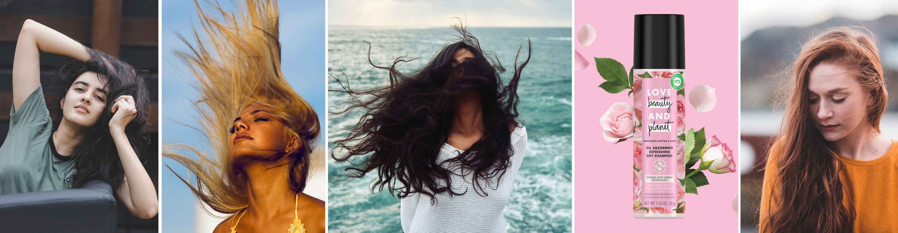 Messy Hairsyles and Love Beauty and Planet Dry Shampoos