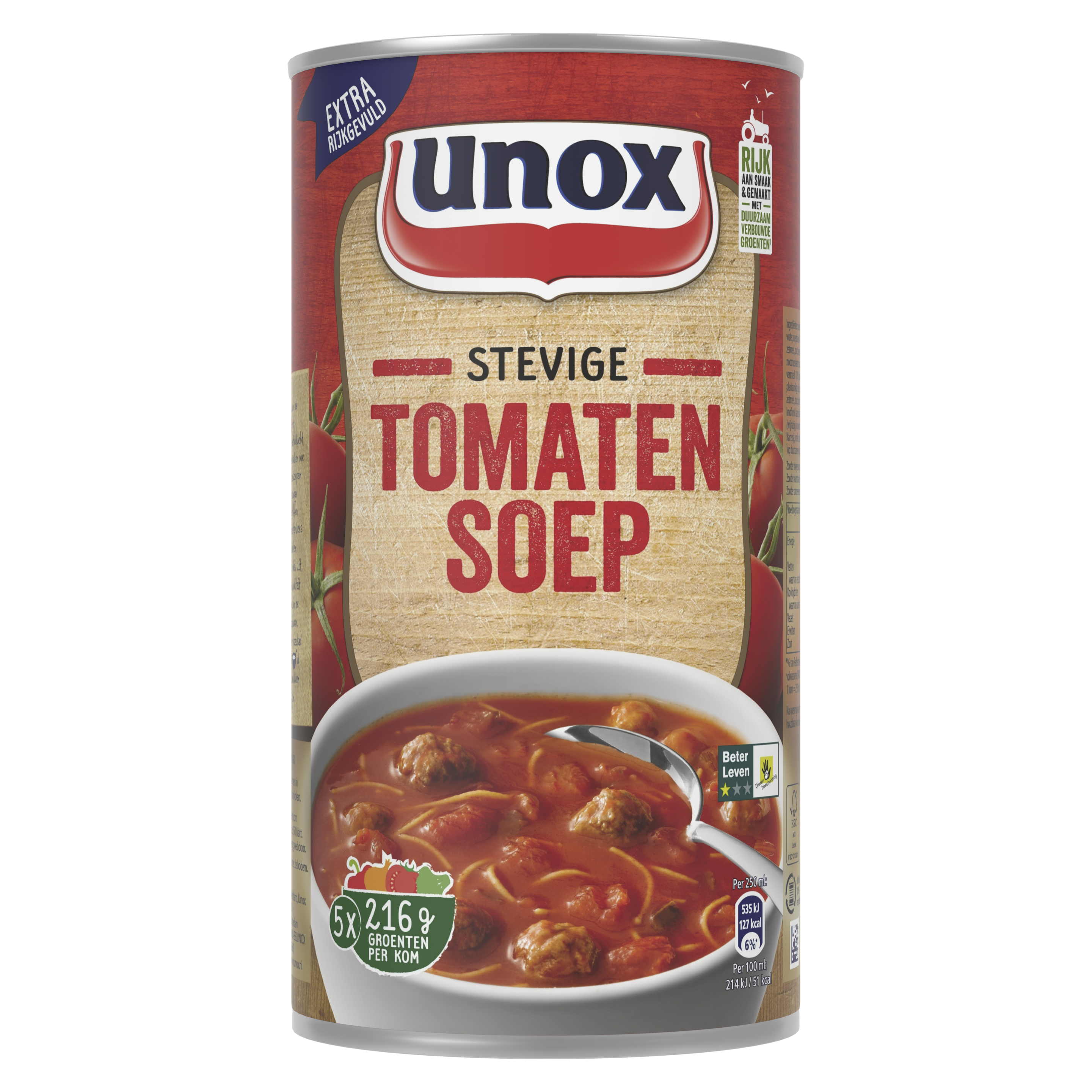 Unox Soep in blik Stevige Tomatensoep 1300 ml