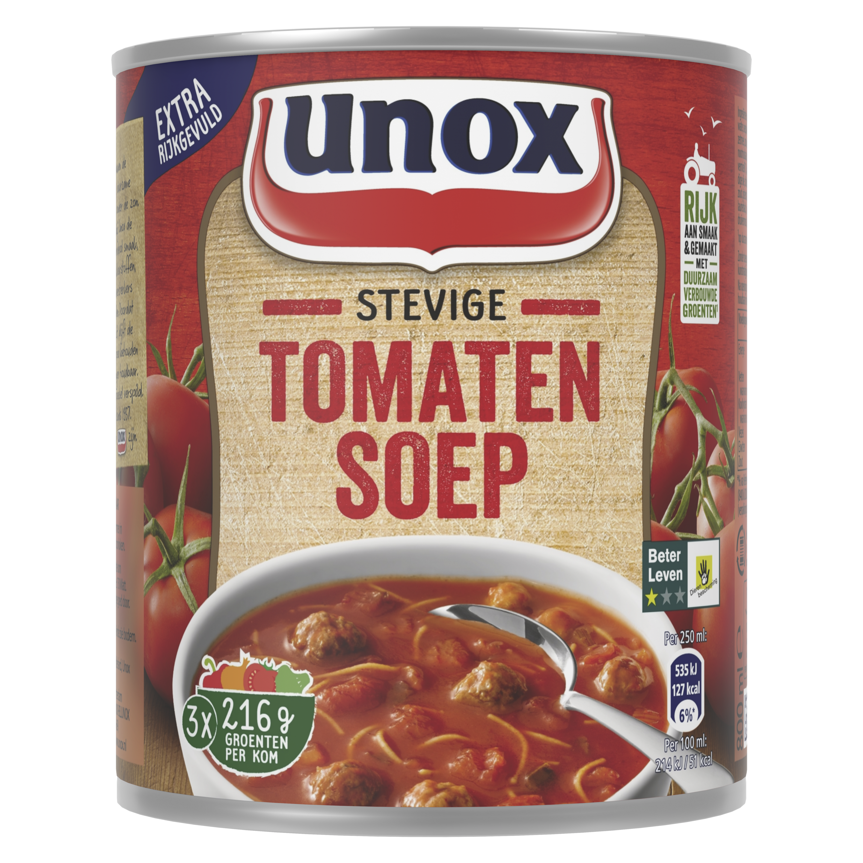 Unox Soep in blik Stevige Tomatensoep 800 ml
