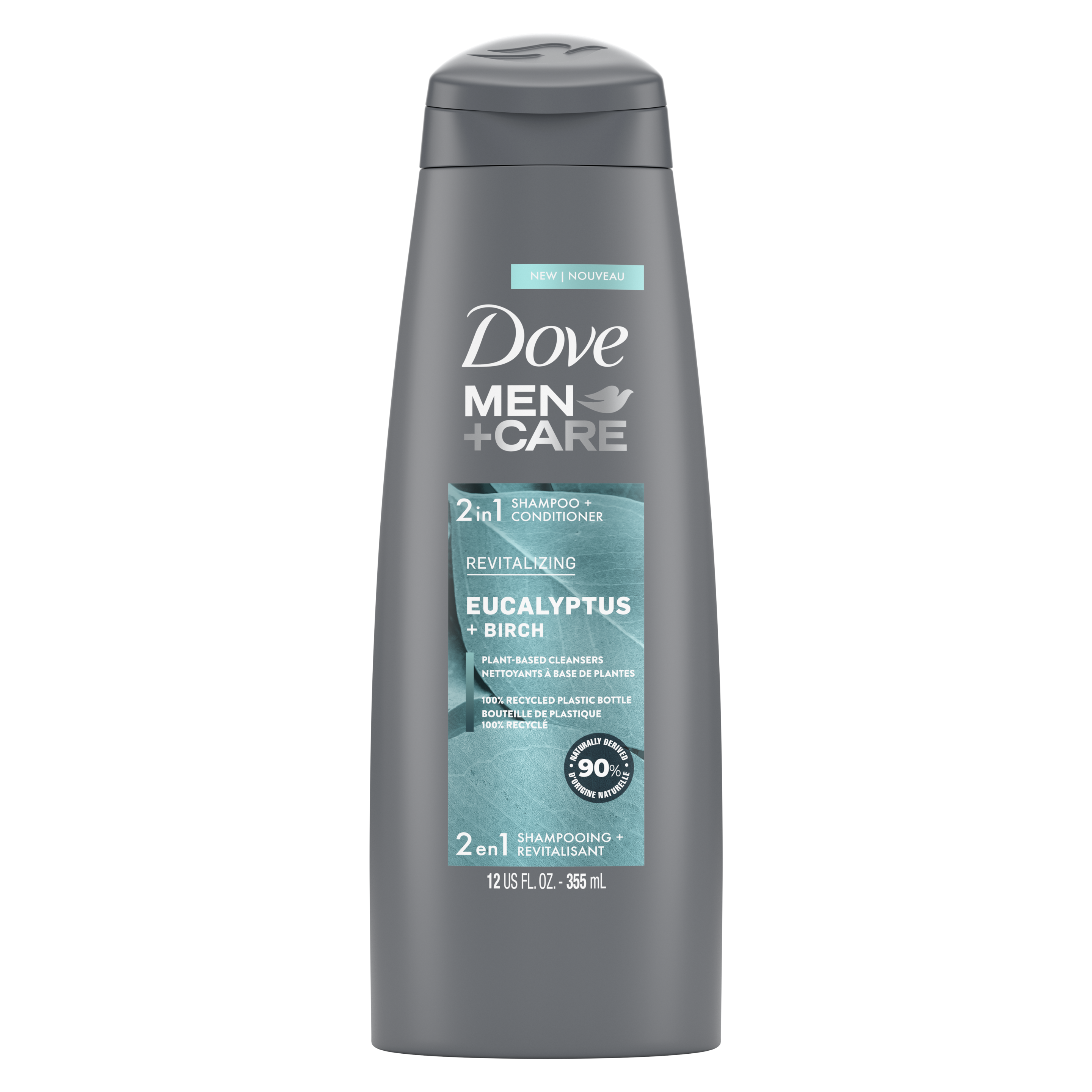 Men+Care Eucalyptus + Birch Revitalizing 2-in-1 Shampoo + Conditioner