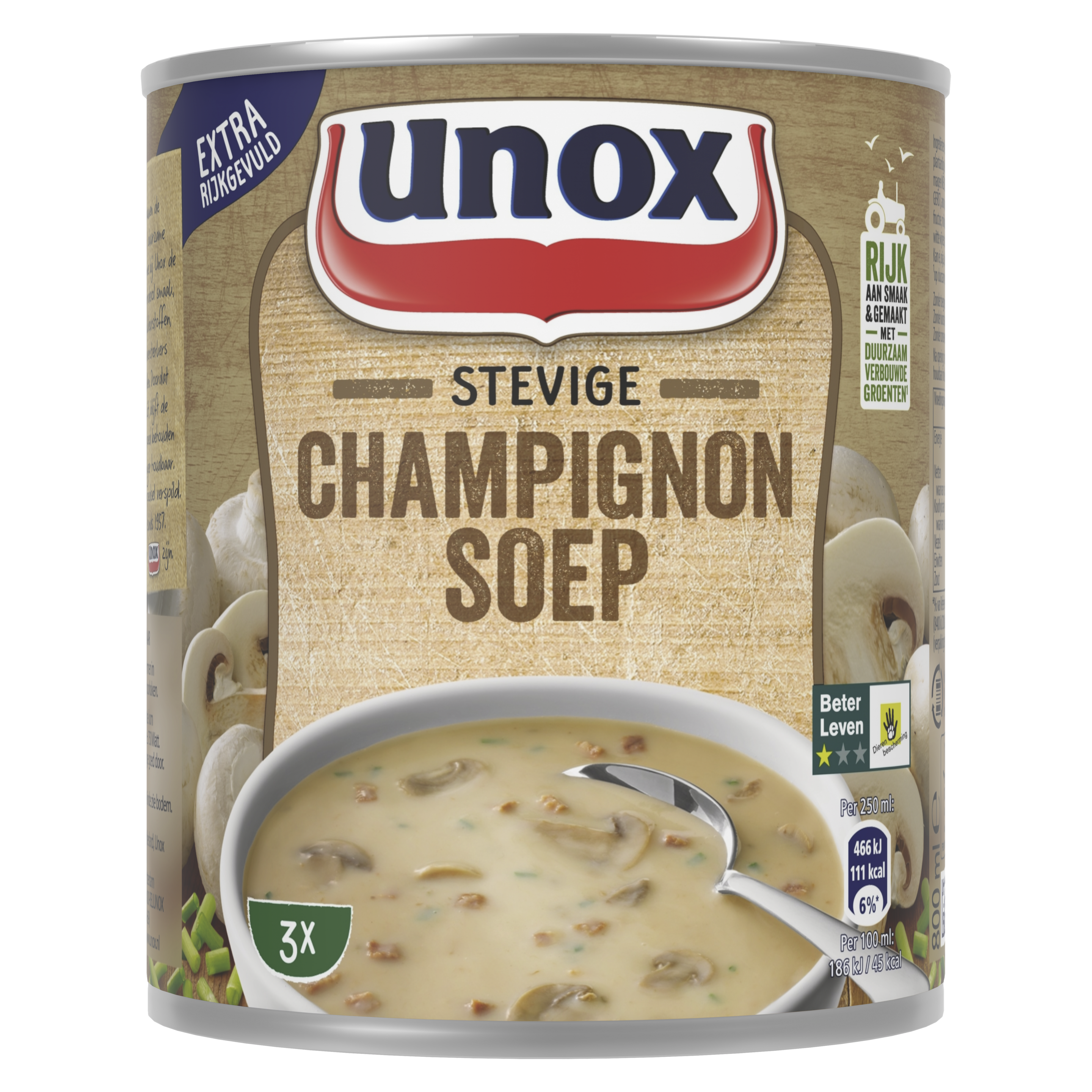 Unox Soep in blik Stevige Champignonsoep 800 ml