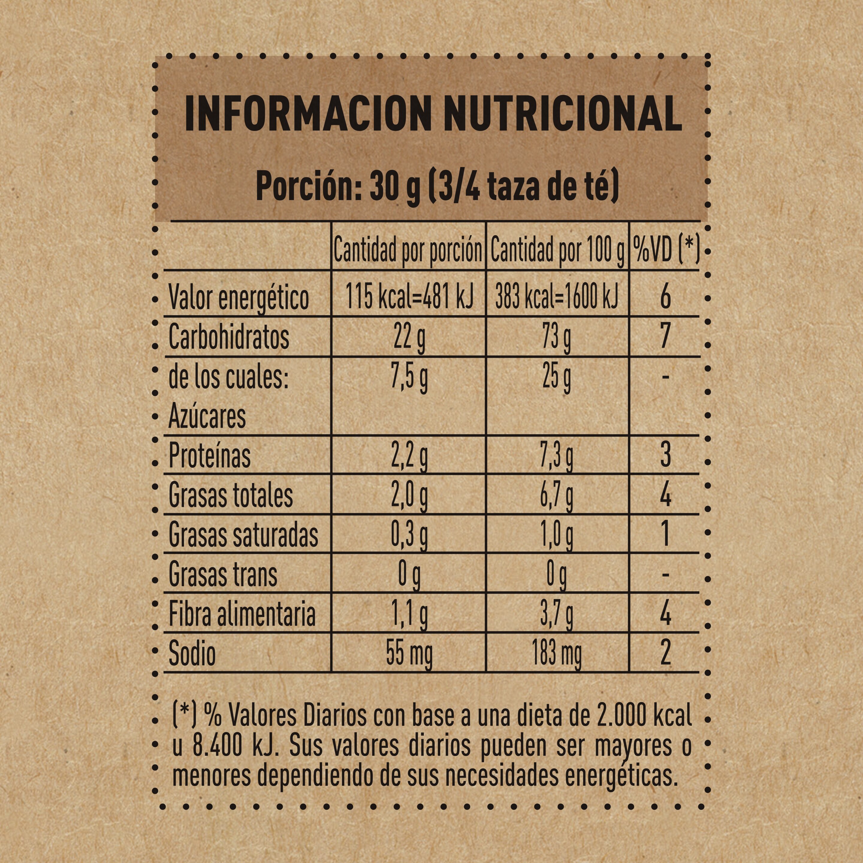 Premezcla de bizcochuelo sabor Chocolate sin TACC - Maizena