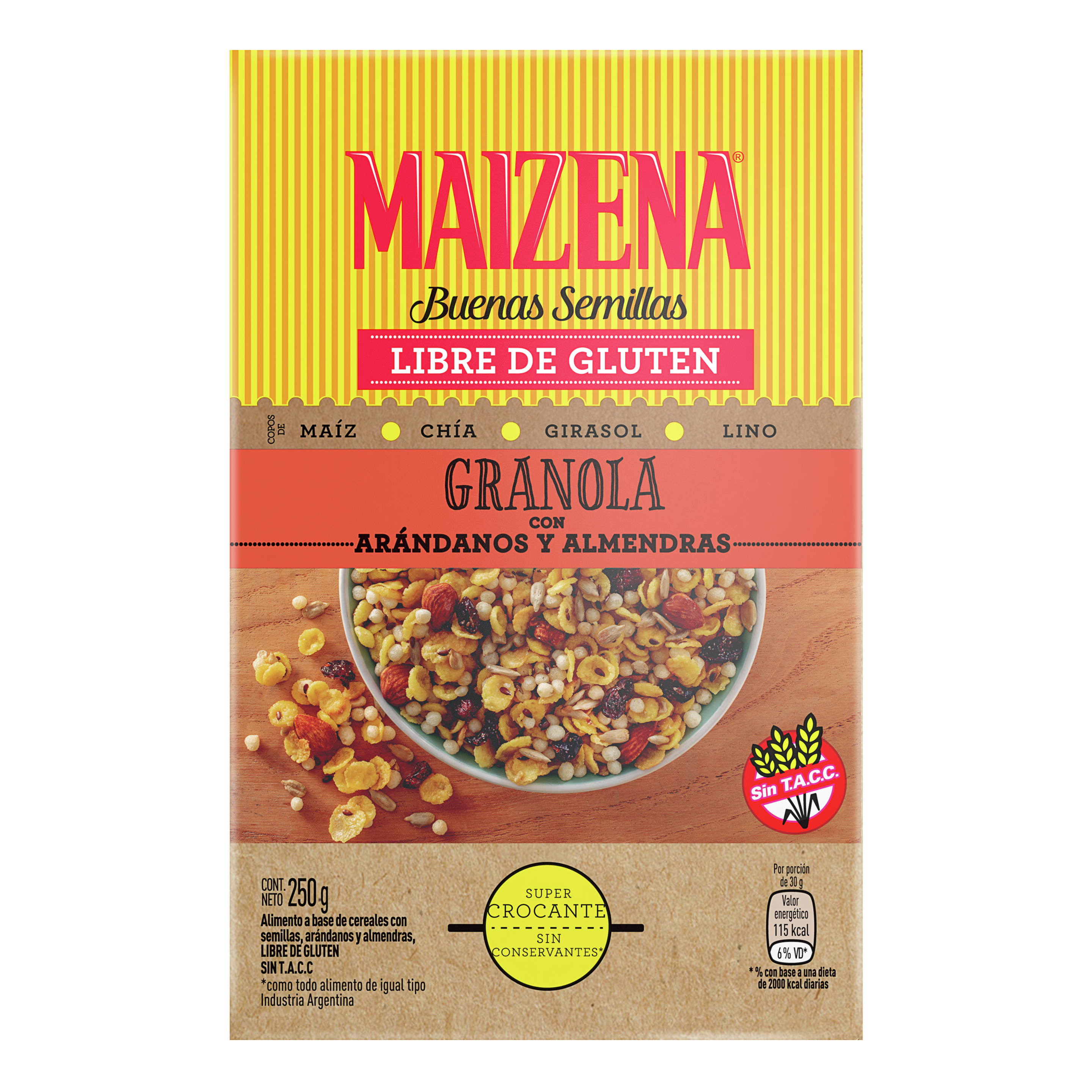 Premezcla de bizcochuelo sabor Chocolate sin TACC - Maizena