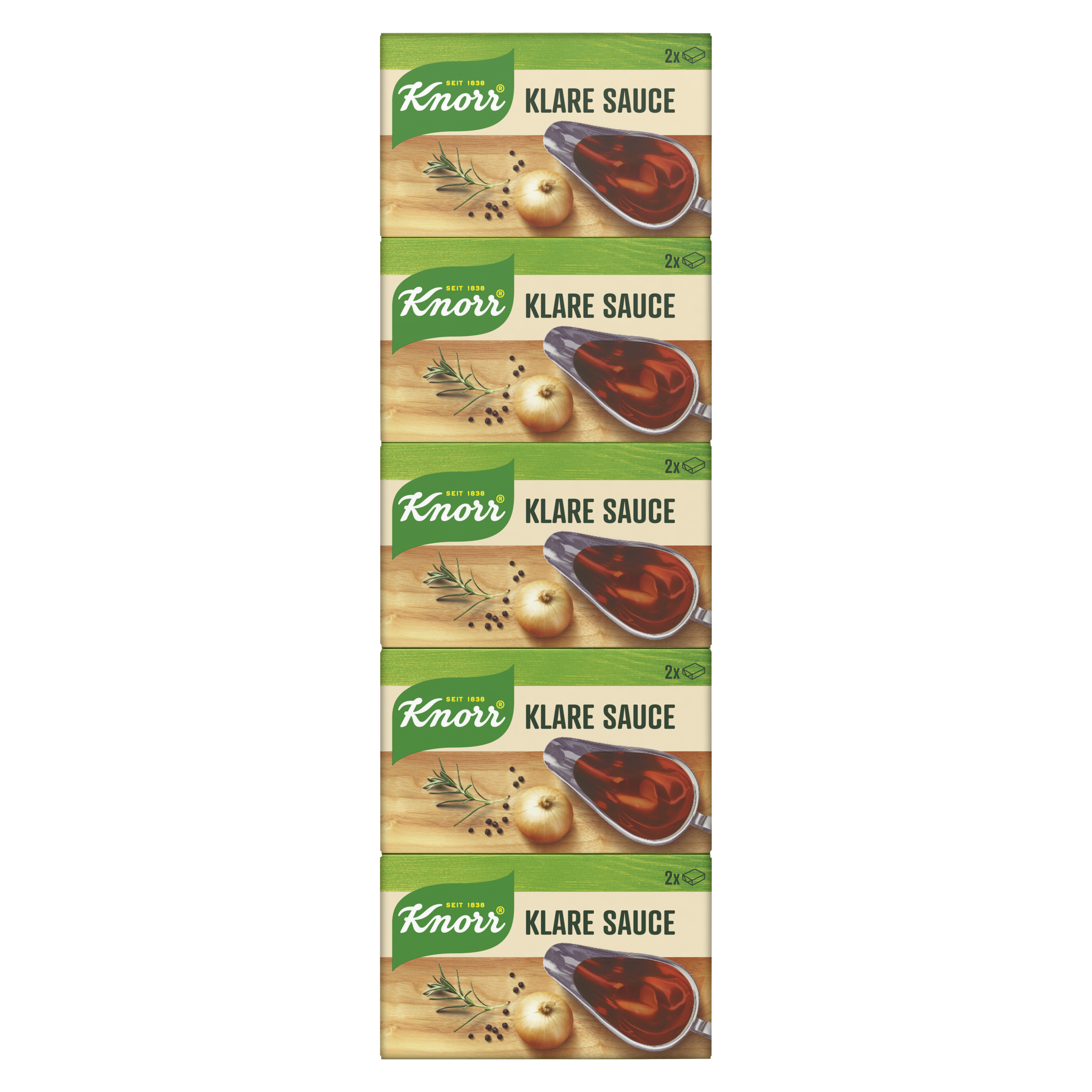 KNORR Sauce claire barre 5 x 2 cubes 5 l
