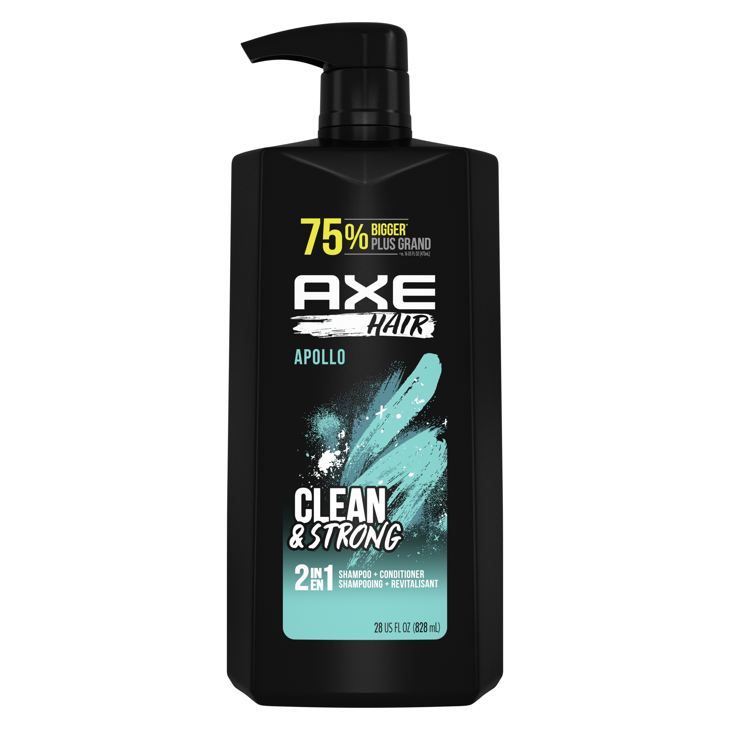 Shampooing et revitalisant 2 en 1 AXE Hair Apollo