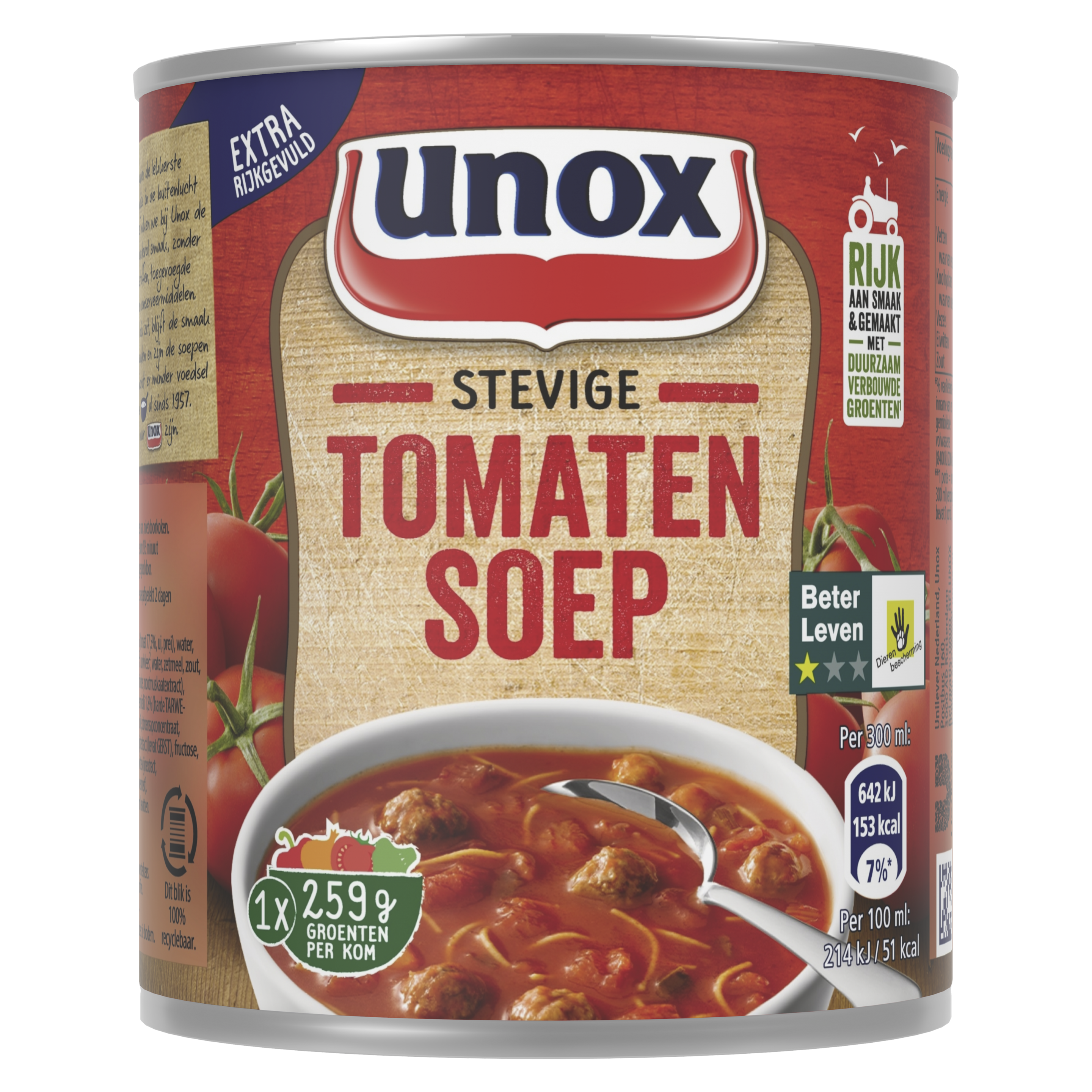 Unox Soep in blik Stevige Tomatensoep 300 ml