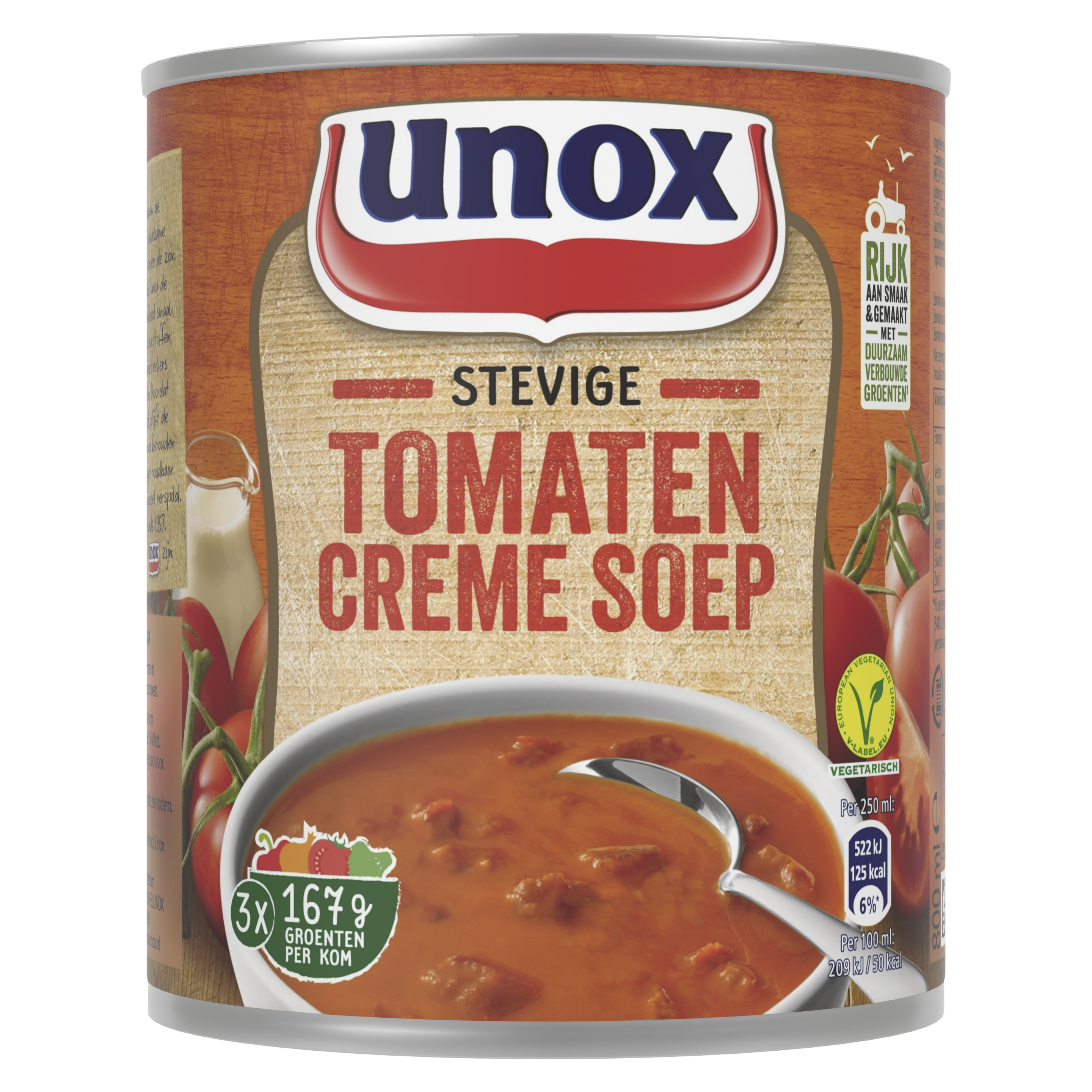 Unox Soep in blik Stevige Tomaten Crèmesoep 800 ml