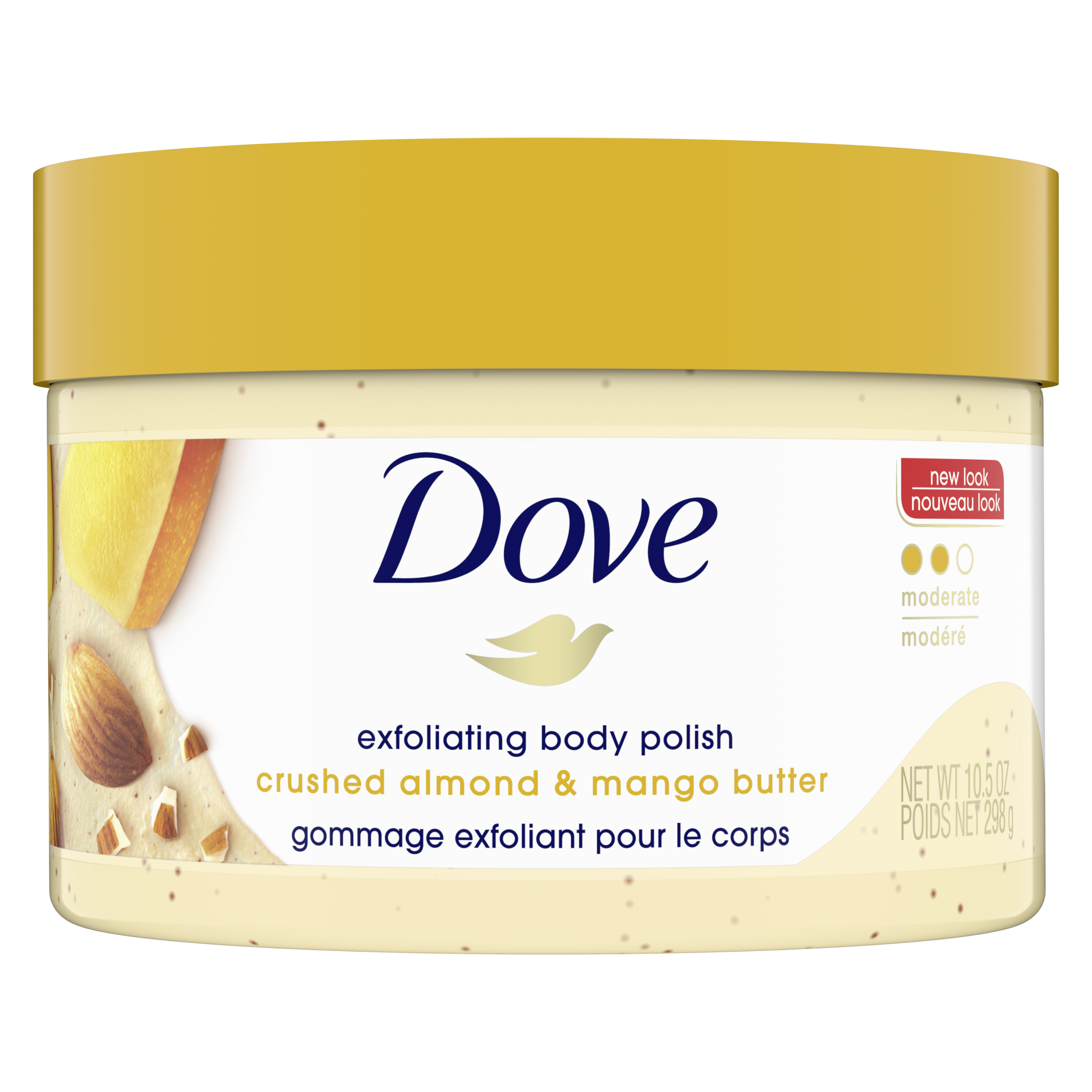 Dove Pomegranate & Shea Butter Body Scrub Exfoliates For Silky