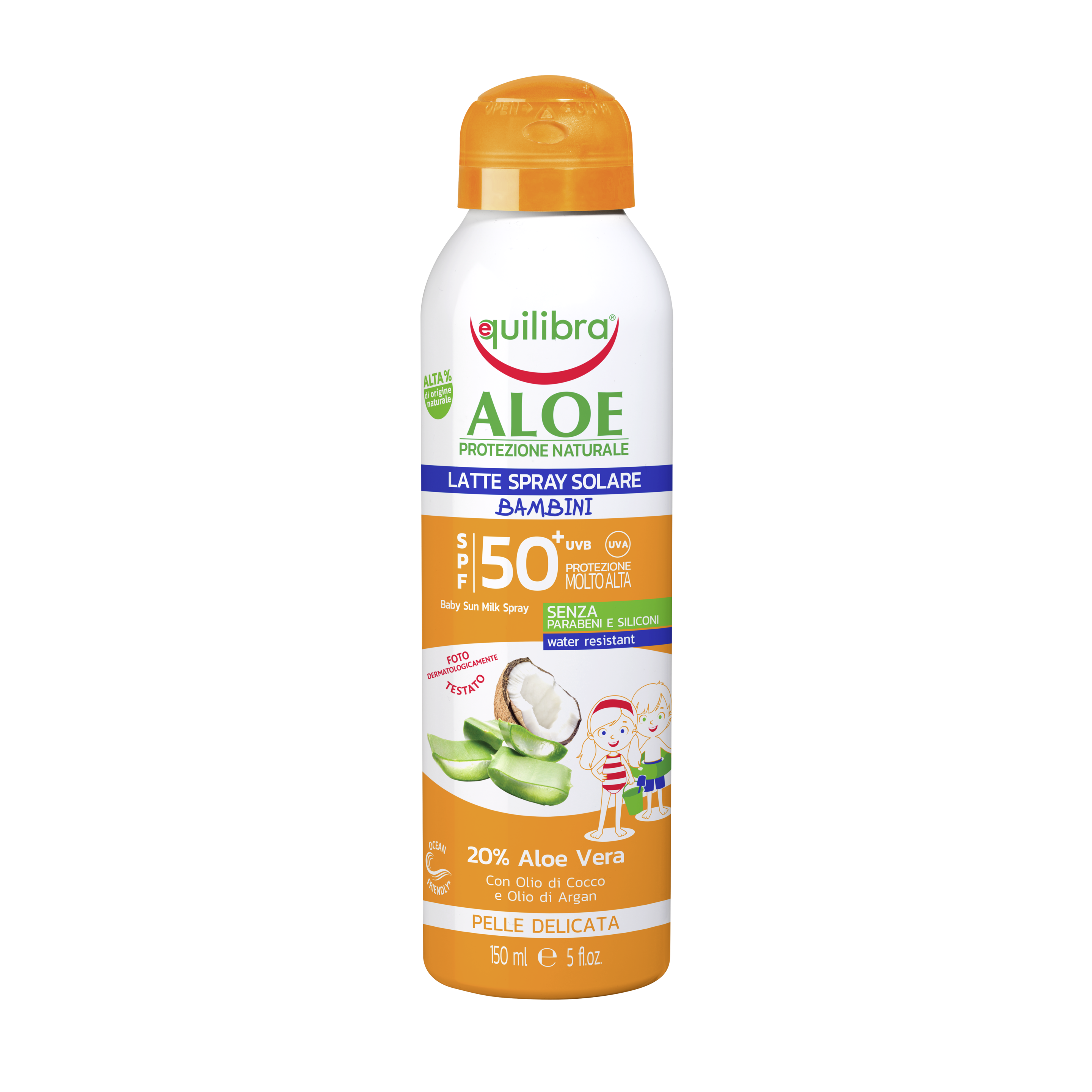 Latte Spray Solare Bambino Equilibra<sup>®</sup> - Bombola spray da 150 ml