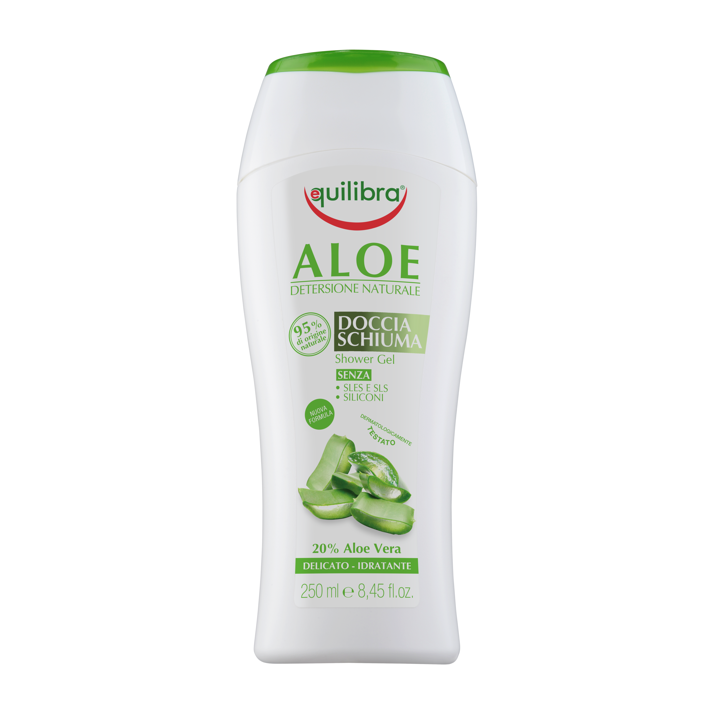 Aloe Docciaschiuma Delicato Equilibra<sup>®</sup>  - Flacone da 250 ml