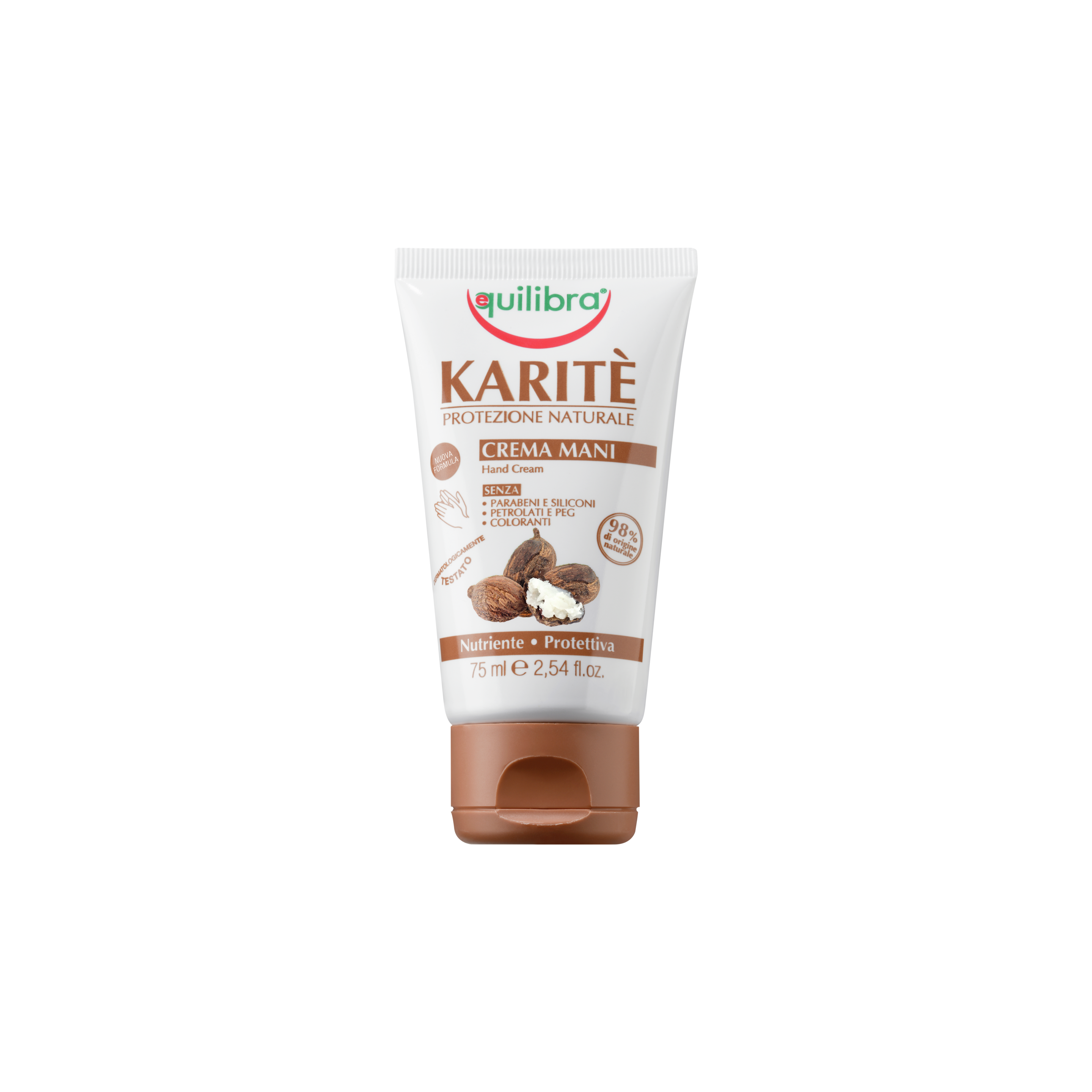 Karité Crema Mani Equilibra<sup>®</sup>  - Tubo da 75  ml