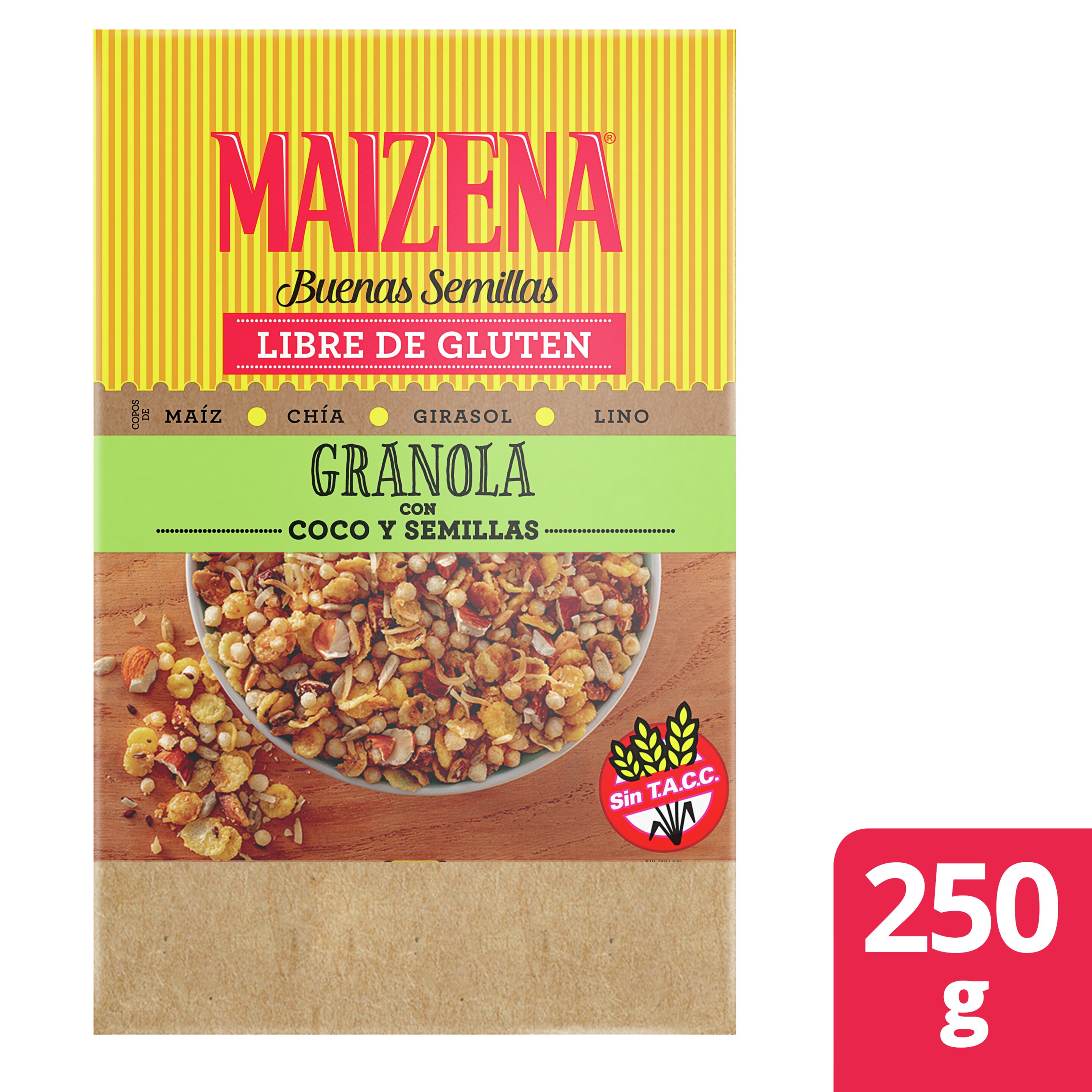 Premezcla de bizcochuelo sabor Chocolate sin TACC - Maizena