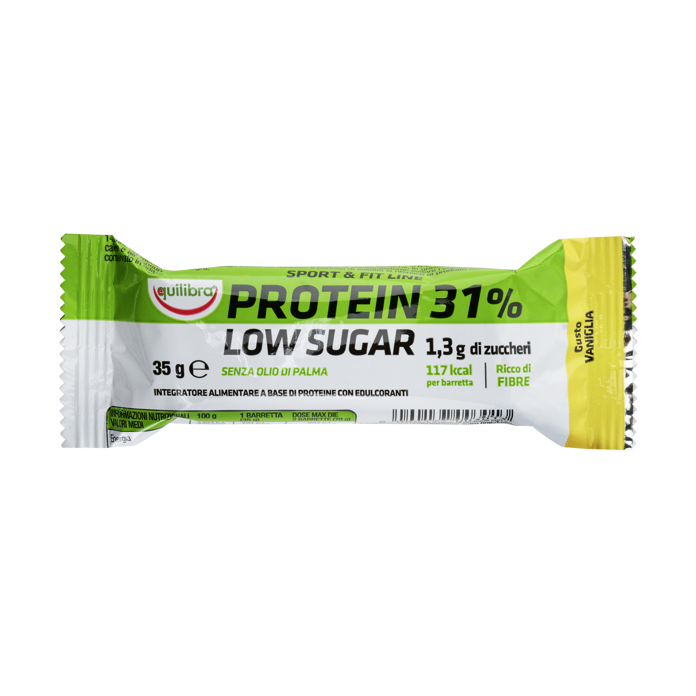 Barretta Protein Low Sugar Vaniglia Equilibra<sup>®</sup>  - Barretta - 35 g