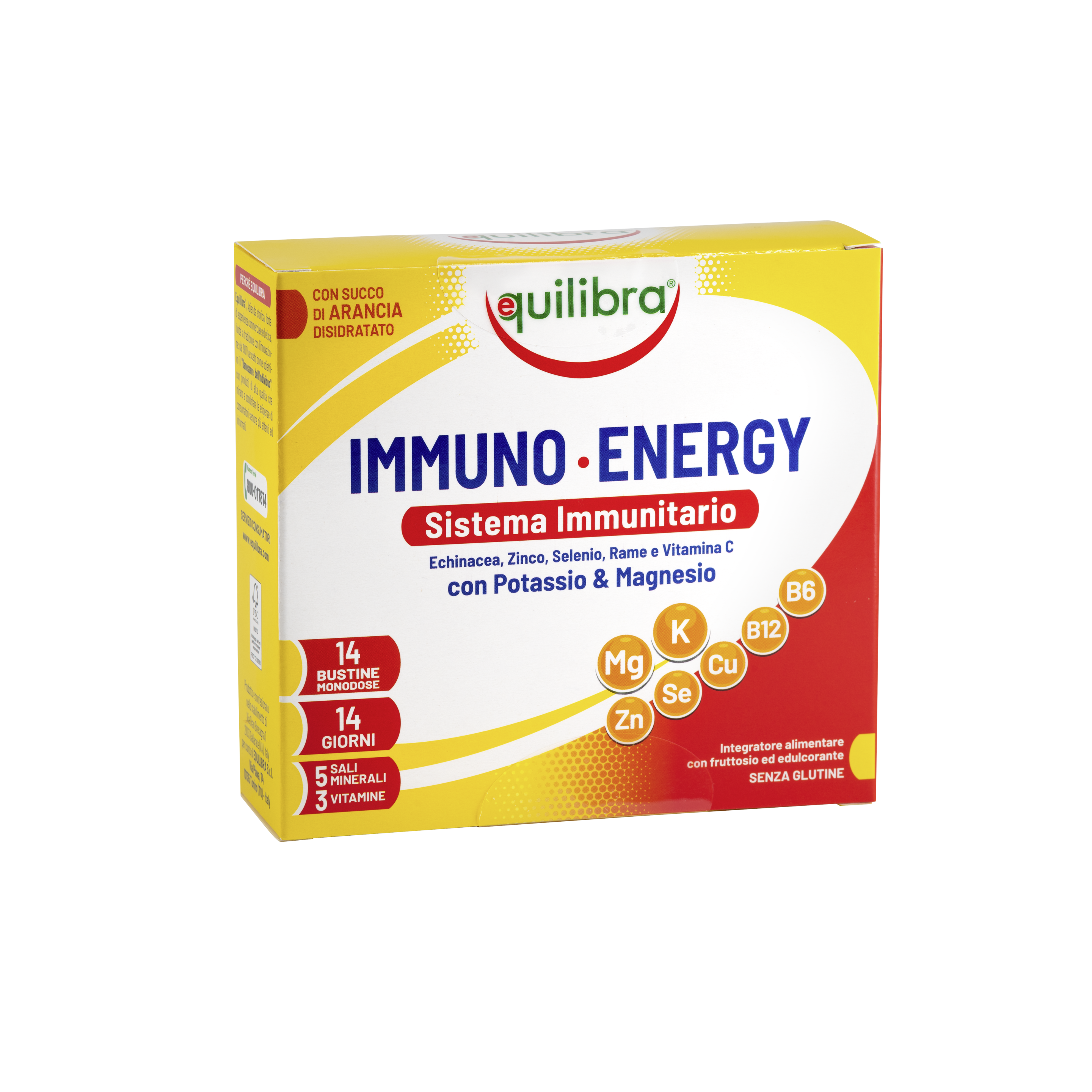 Immuno Energy Potassio & Magnesio Equilibra<sup>®</sup>  - 14 bustine - 98 g