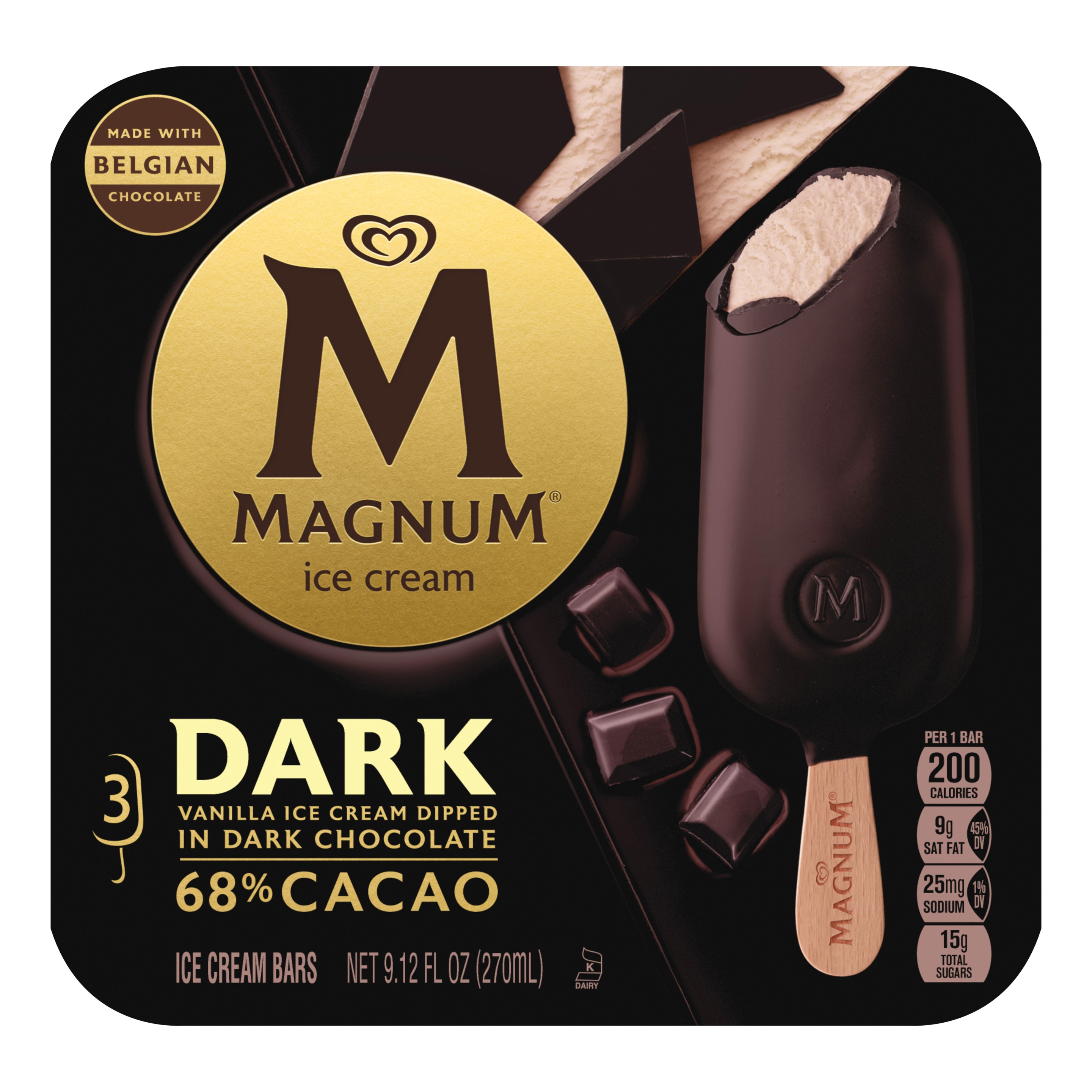 Dark Ice Cream Bar