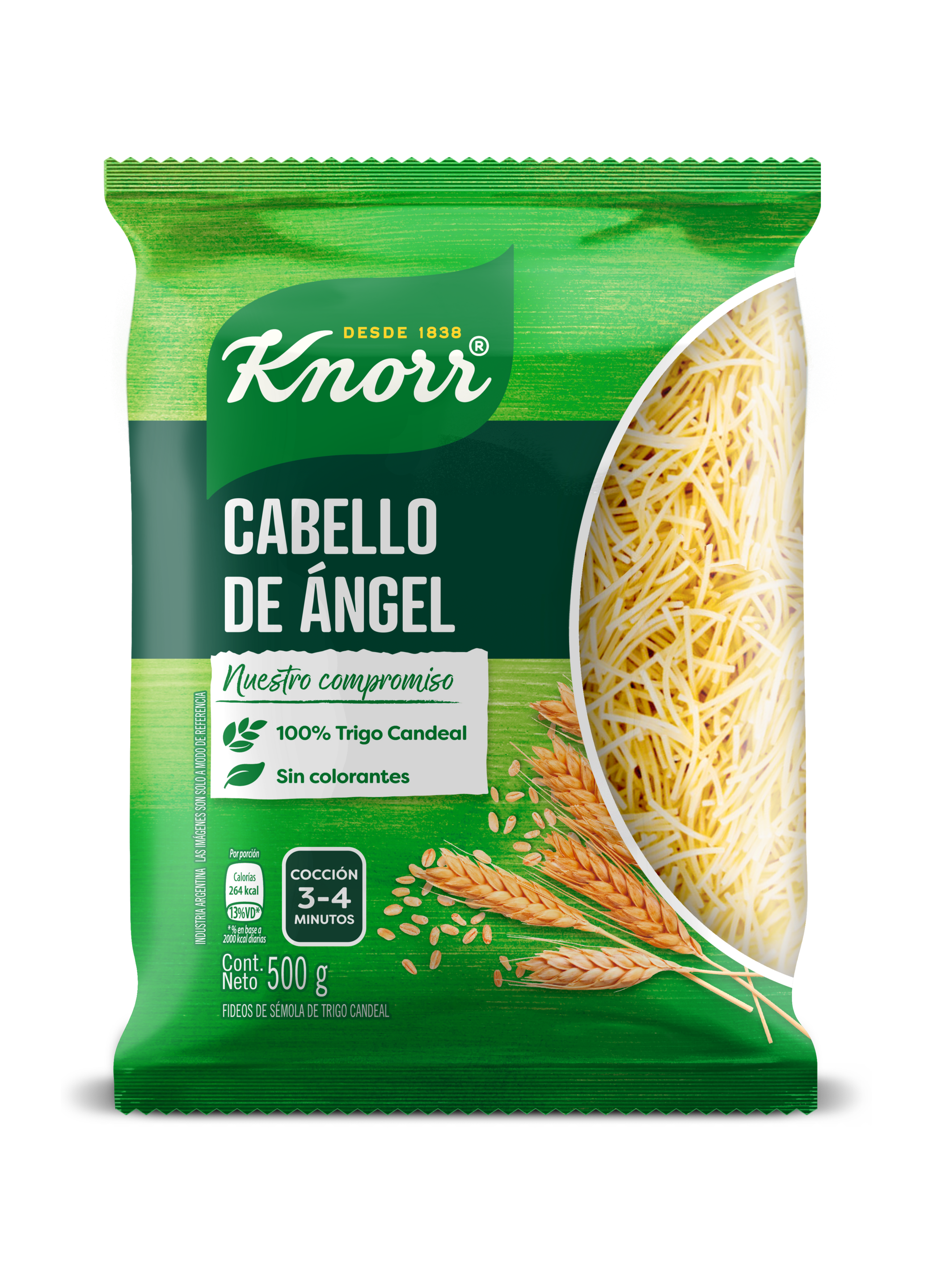 Imagen de envase Pastas Cabello de Ángel Knorr
