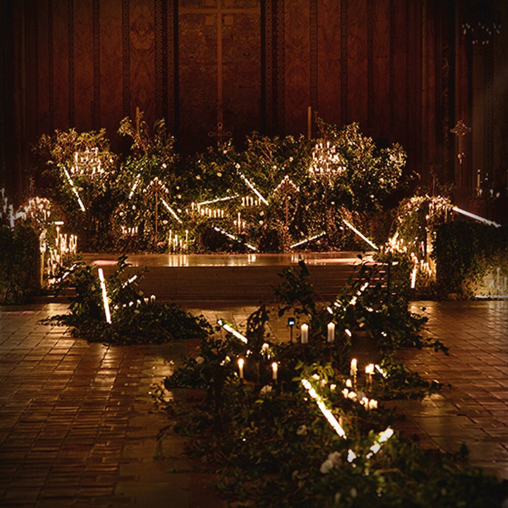 Flower and Lights Runway