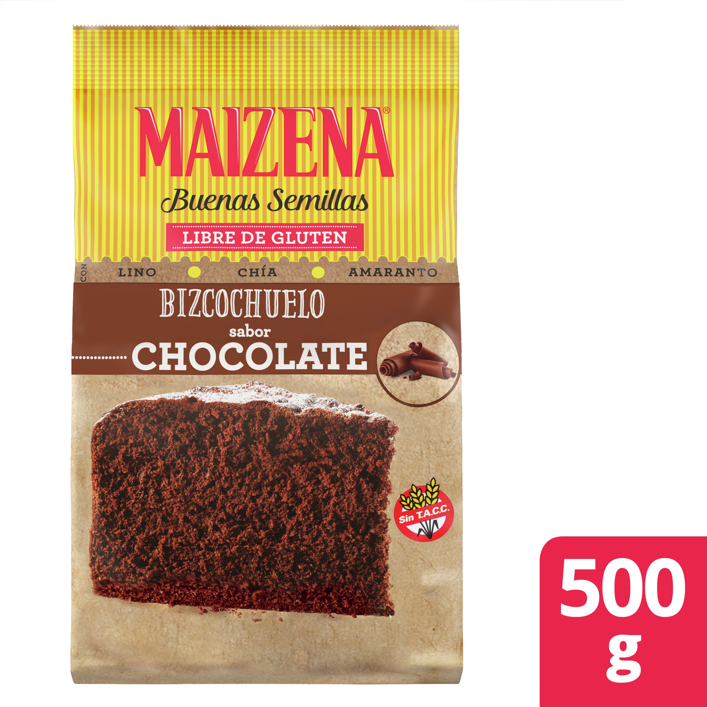 Premezcla de bizcochuelo sabor Chocolate sin TACC - Maizena