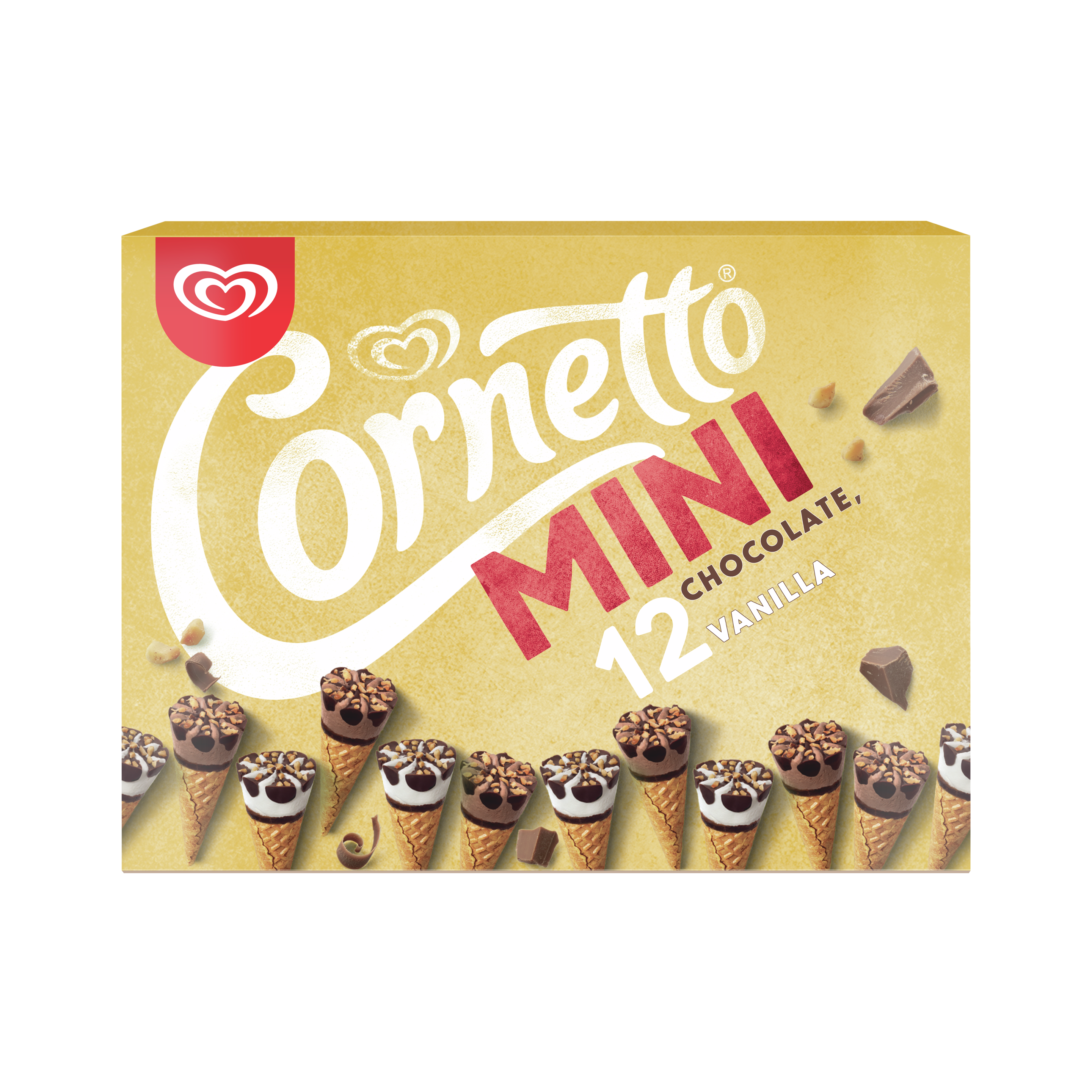 Cornetto Mini Chocolate and Vanilla Multipack