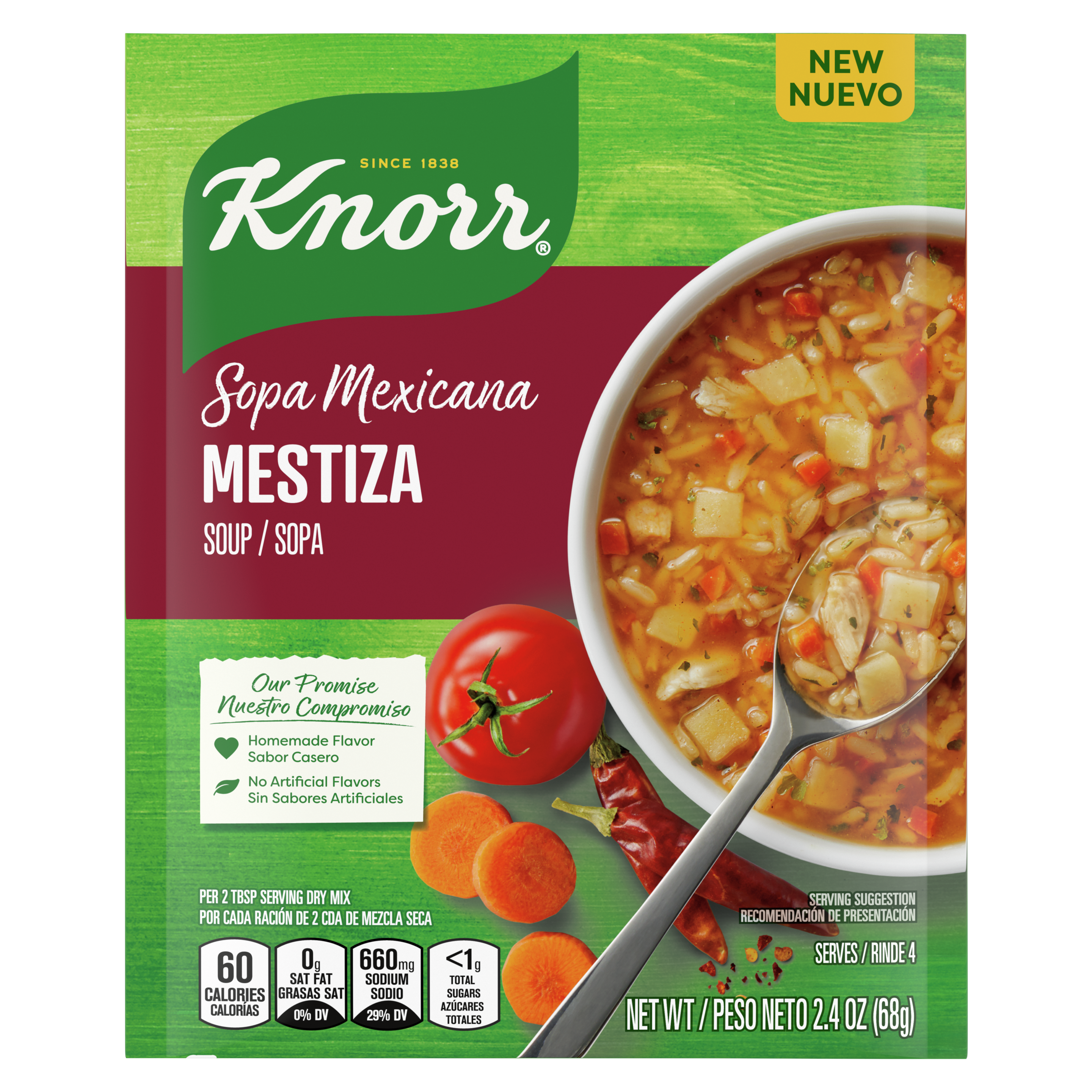 Mestiza Soup Front of Pack