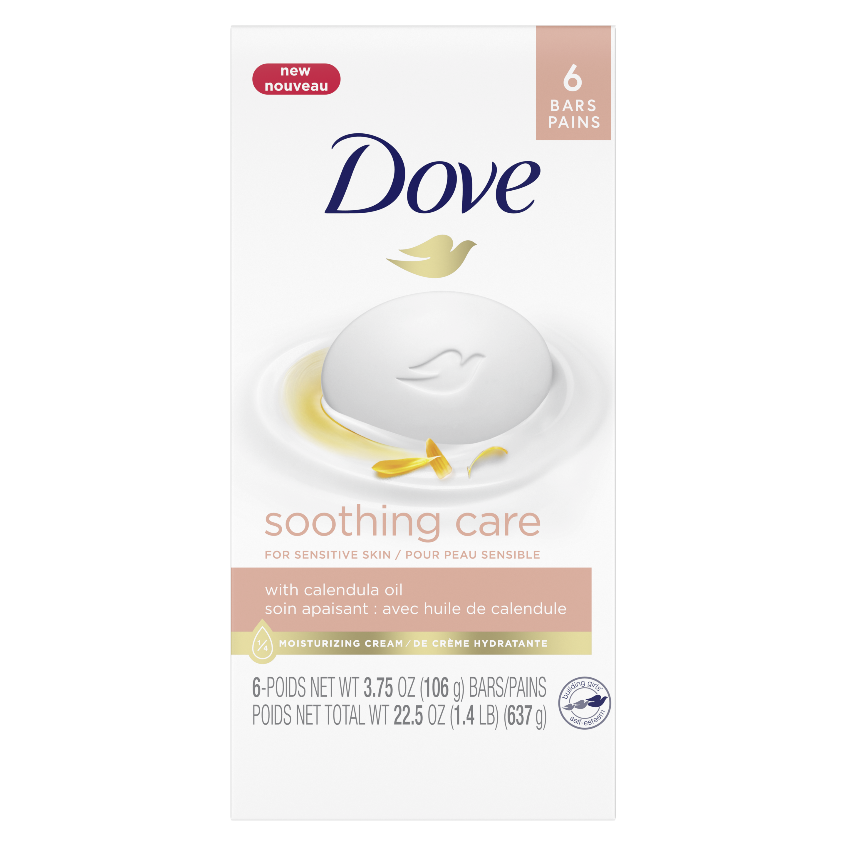 Dove Soothing Care Beauty Bar for Sensitive Skin