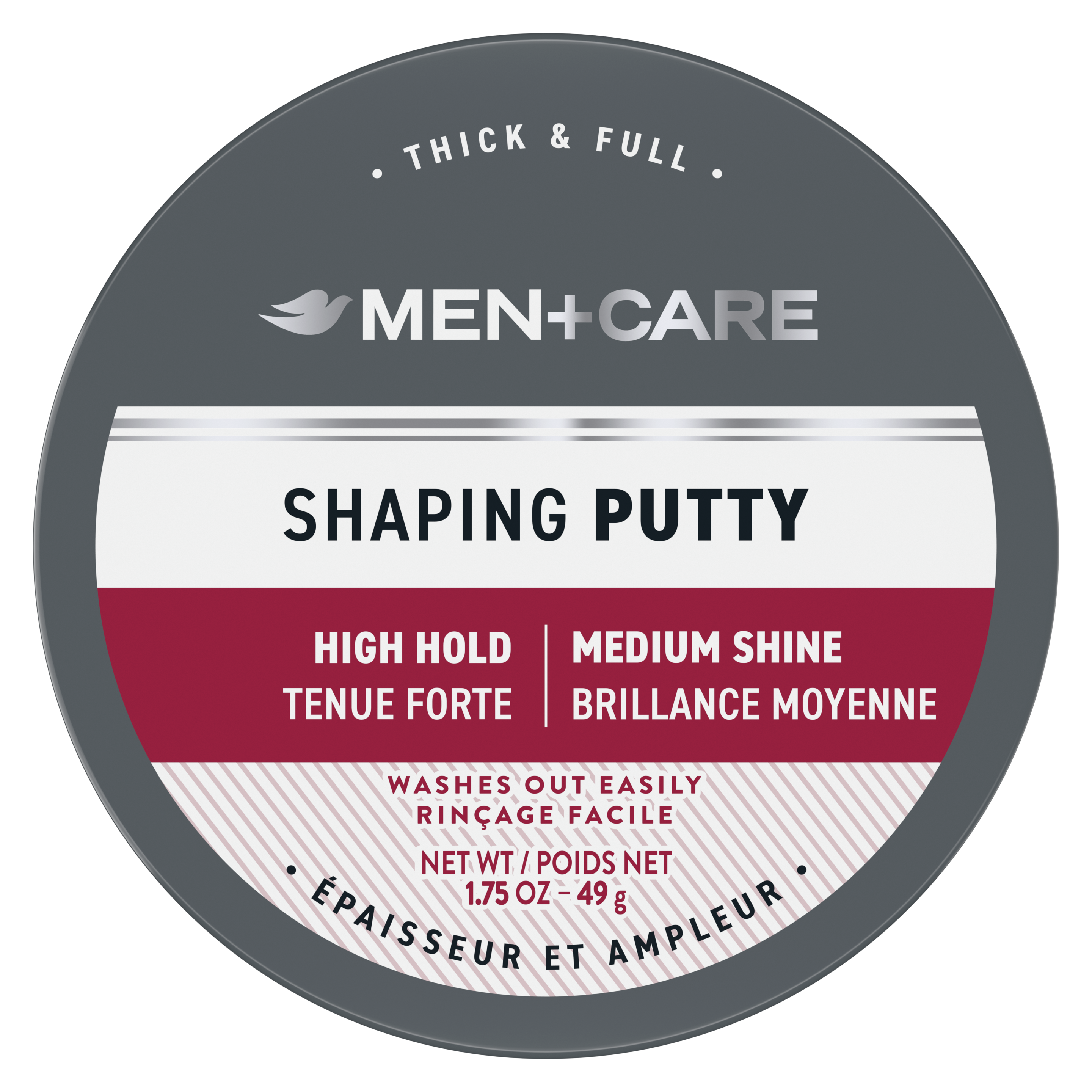 Dove Men+Care Thick & Full Shaping Putty Top View