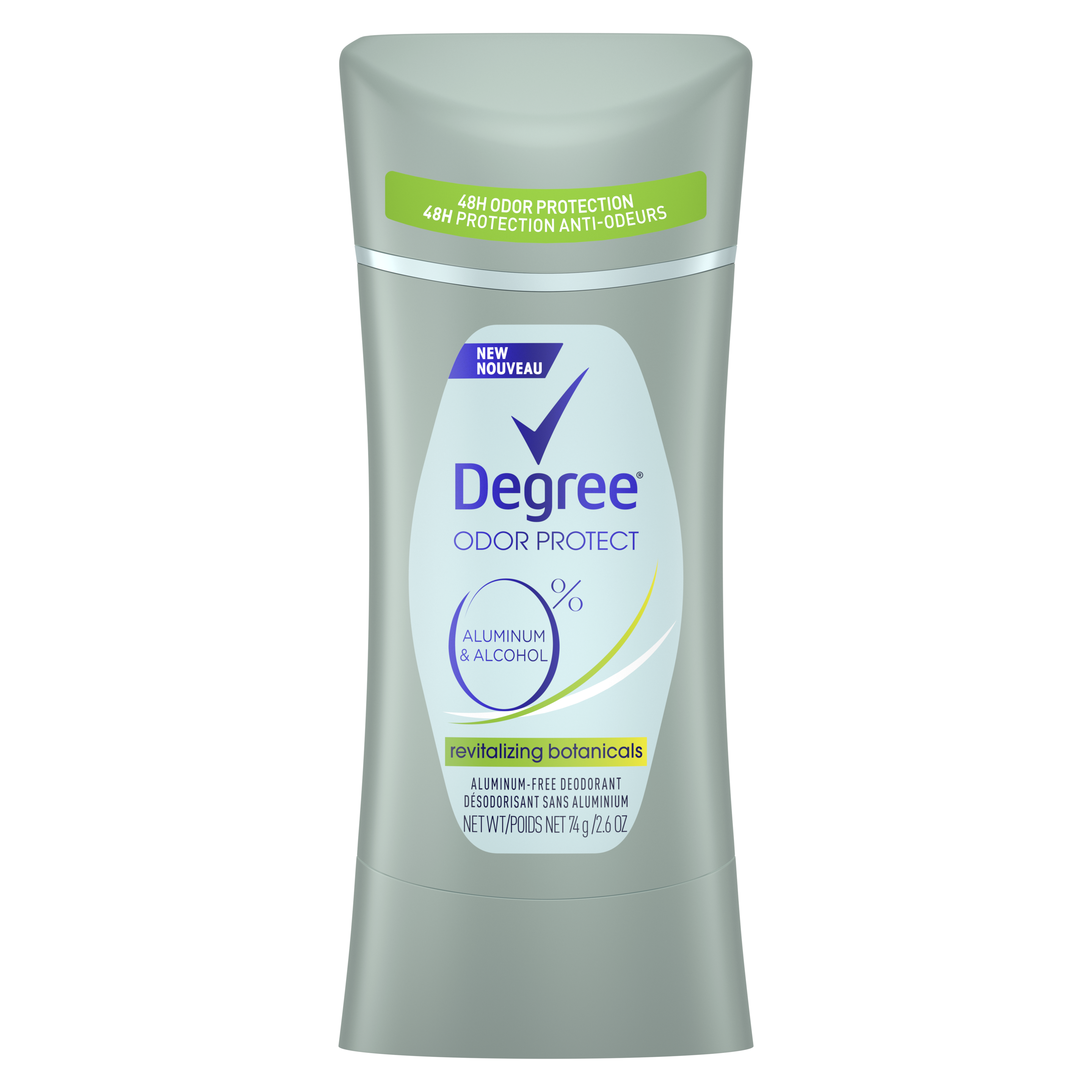 Désodorisant sans aluminium Degree® Women Revitalizing Botanicals Odour Protect 74 g