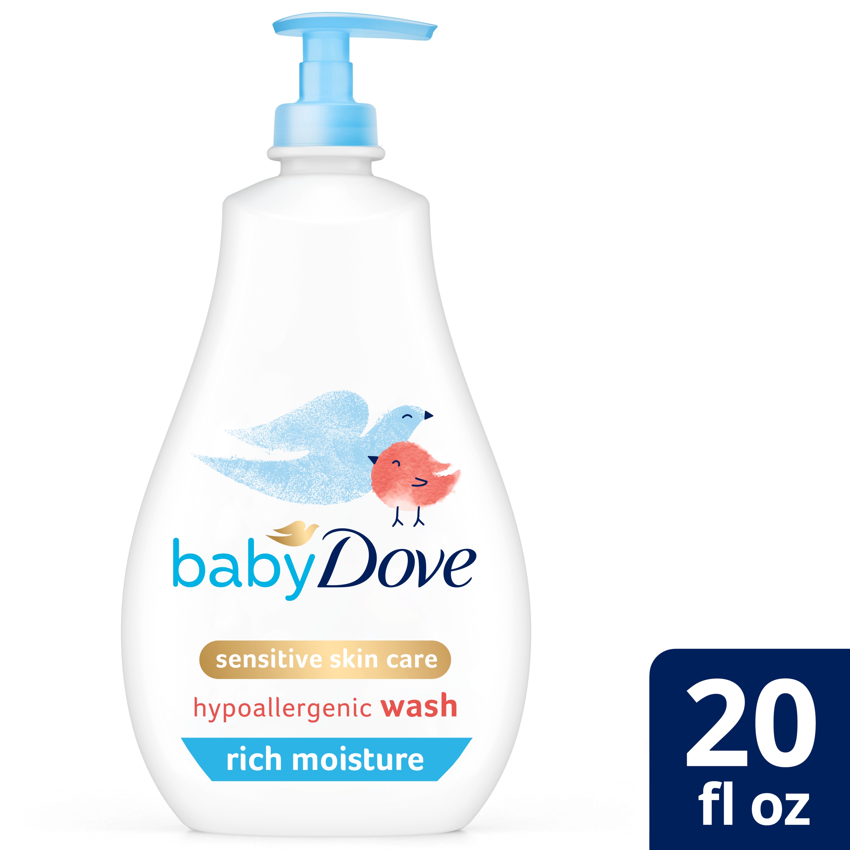 Baby Dove Rich Moisture Tip to Toe Wash 20 oz