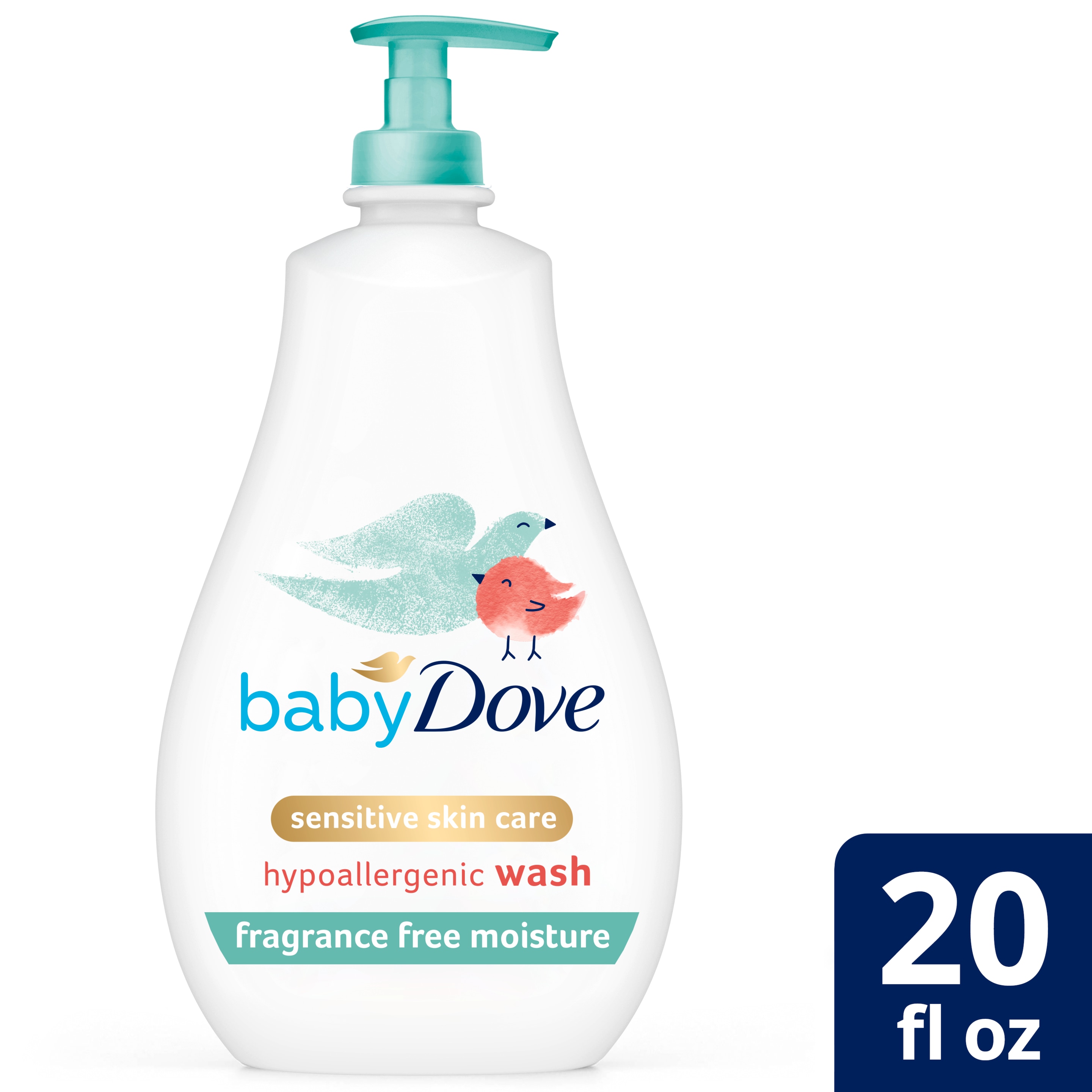 Fragrance Free Moisture Hypoallergenic Wash