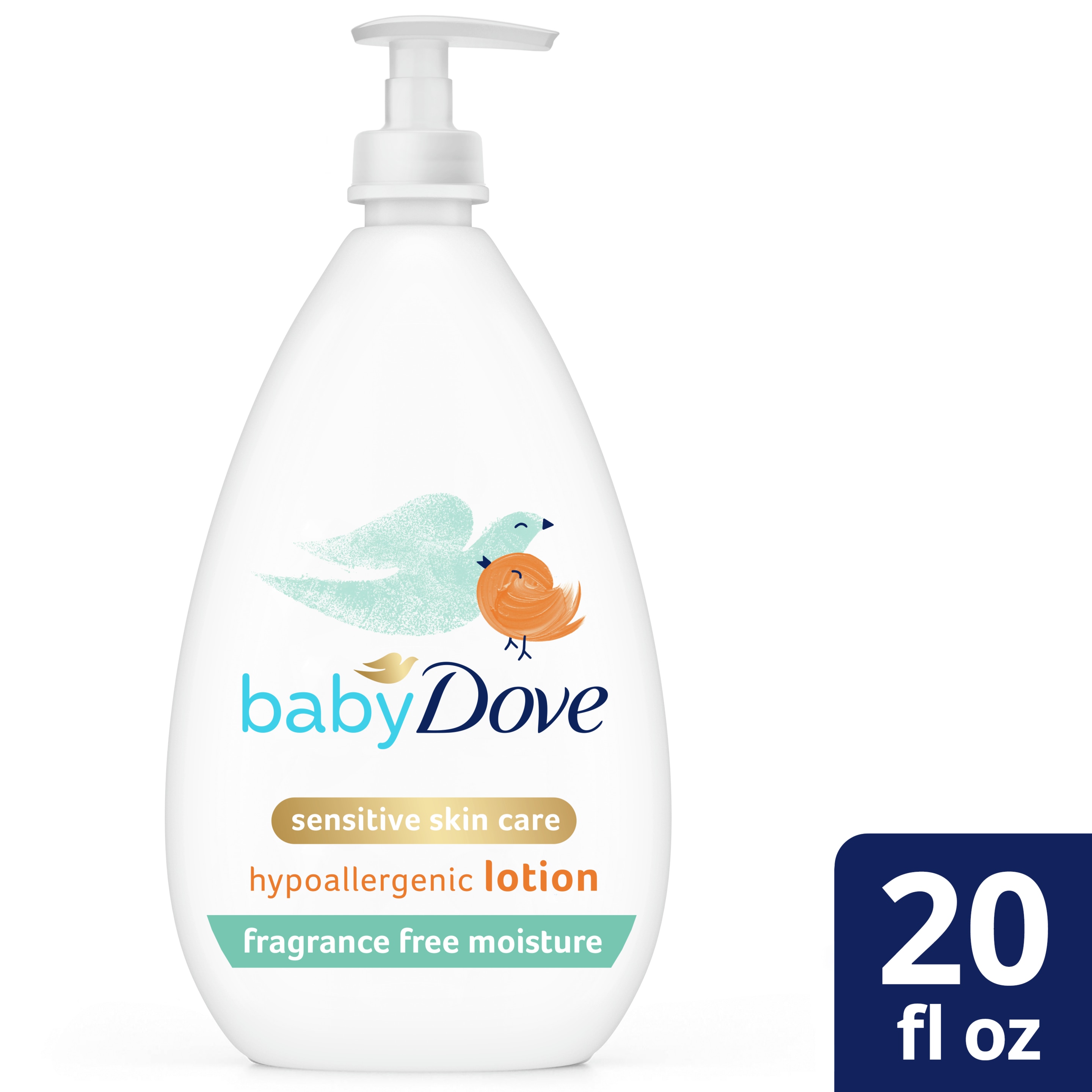 Baby Dove Sensitive Moisture Lotion 20 oz