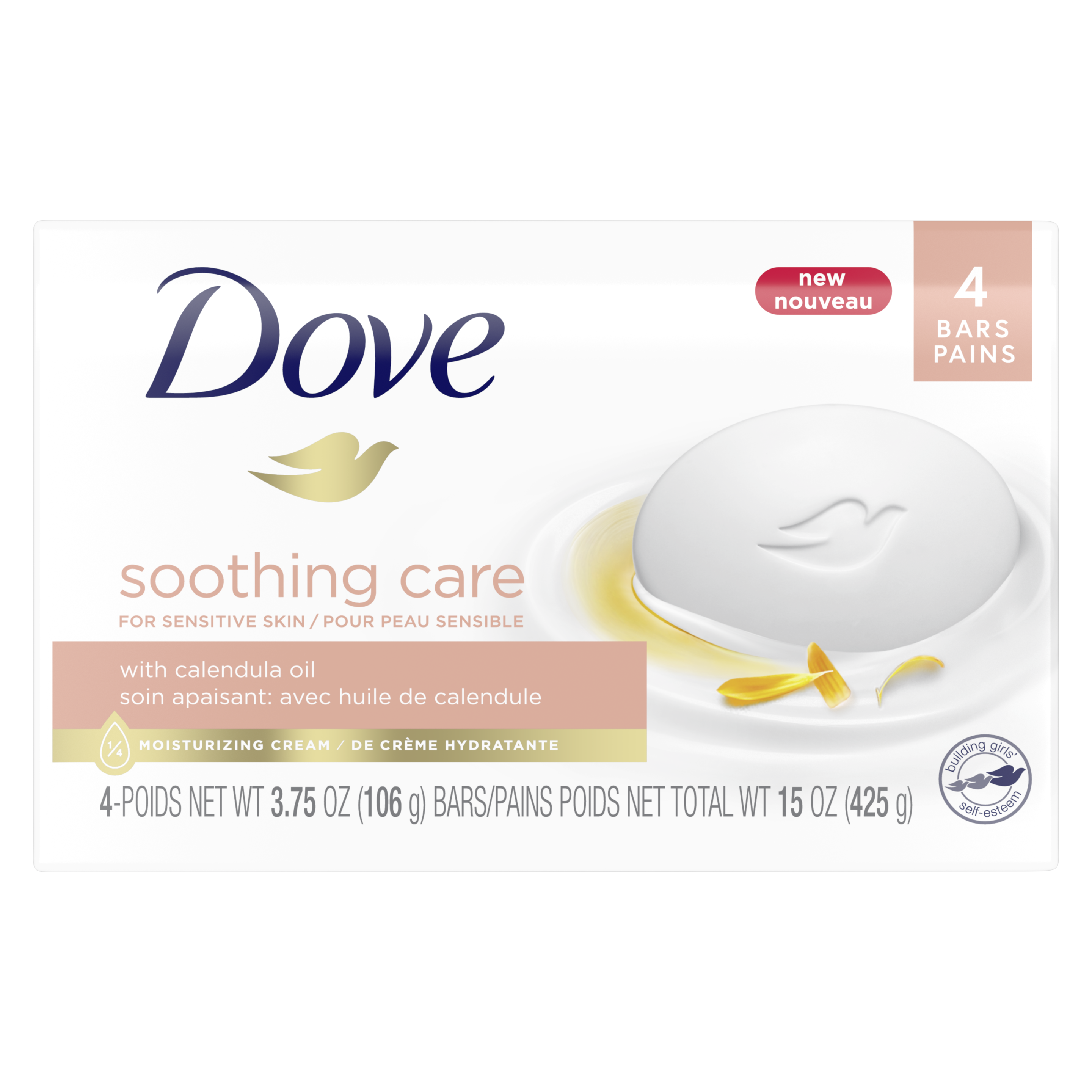 Dove Soothing Care Beauty Bar for Sensitive Skin