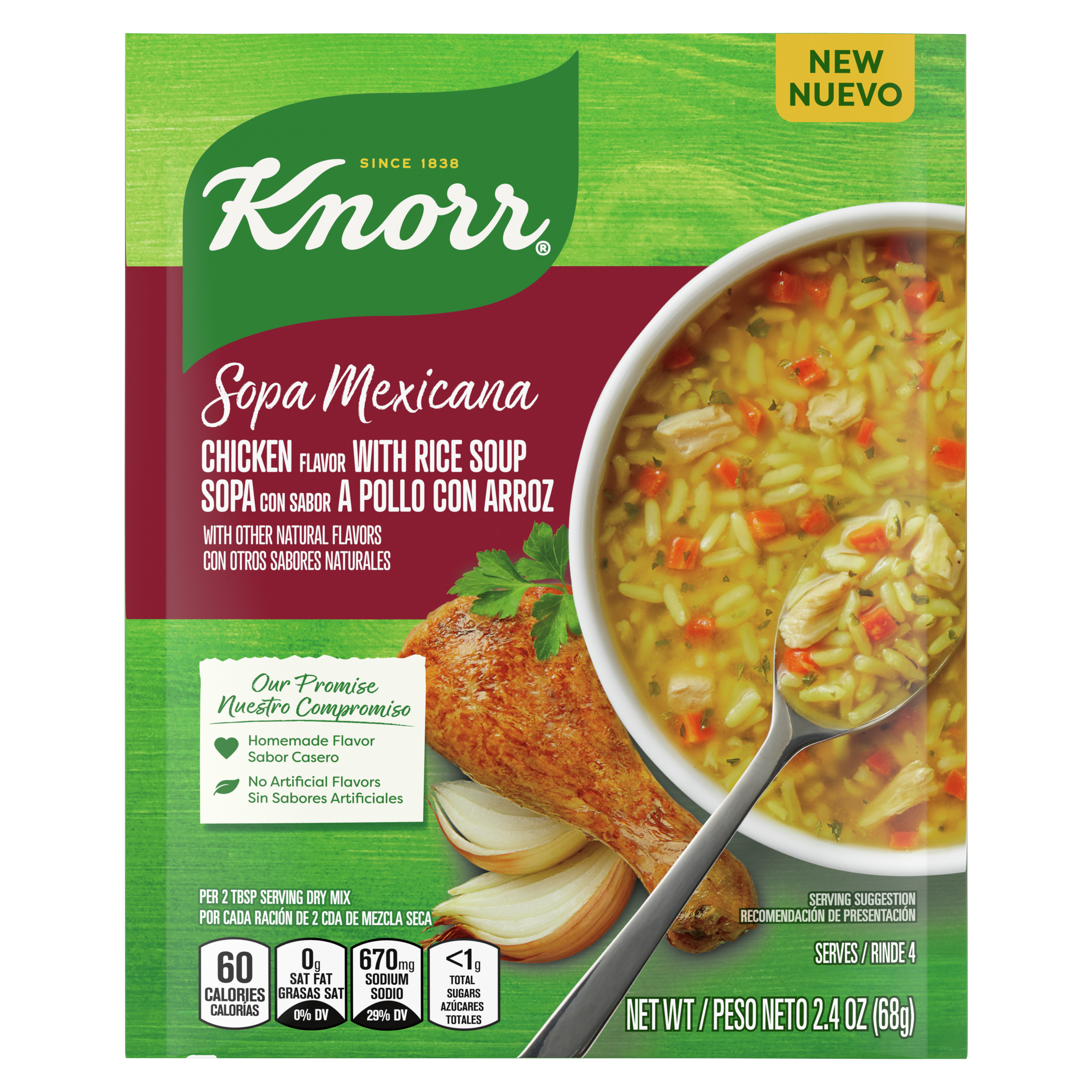 Knorr Chicken with Rice Soup