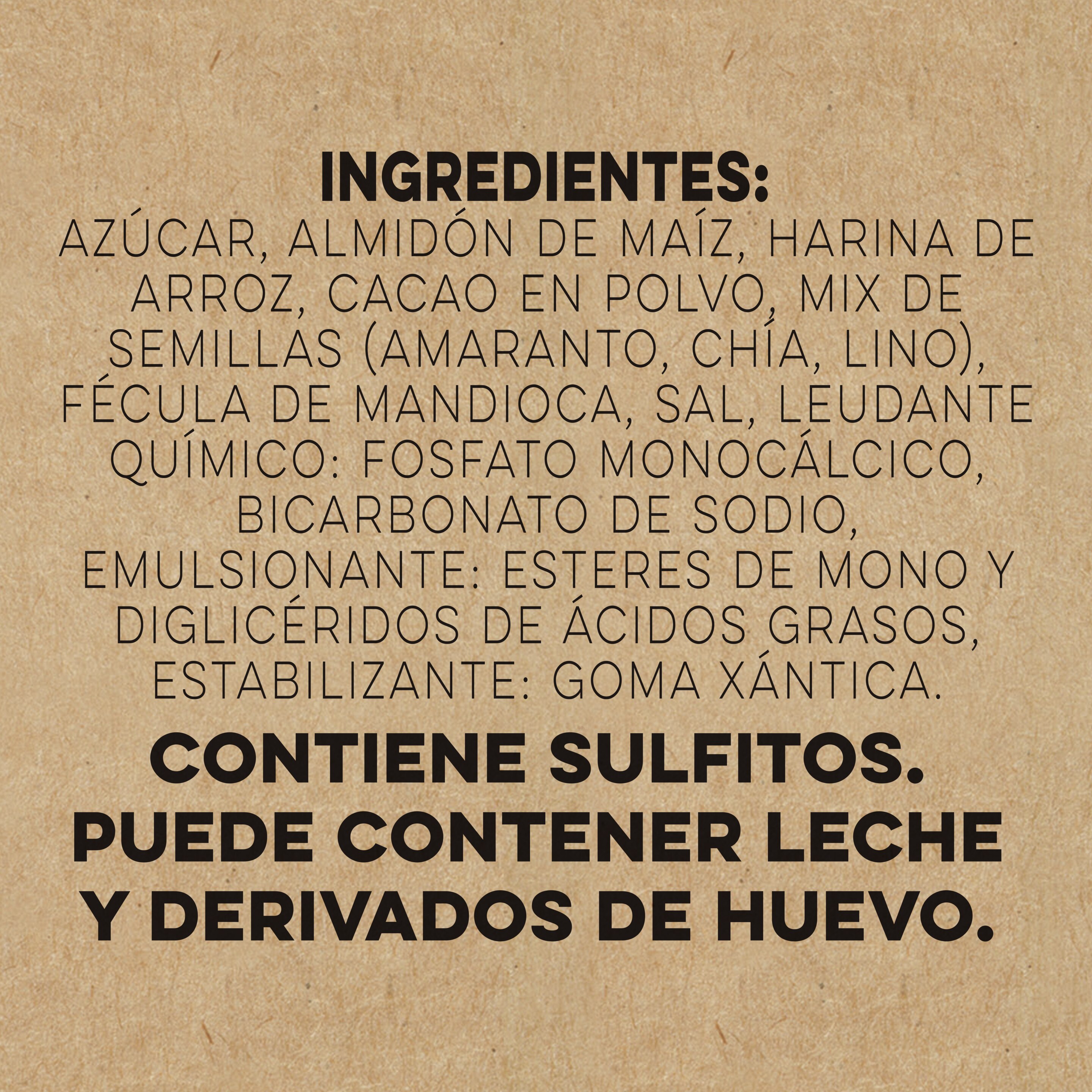 Premezcla de bizcochuelo sabor Chocolate sin TACC - Maizena