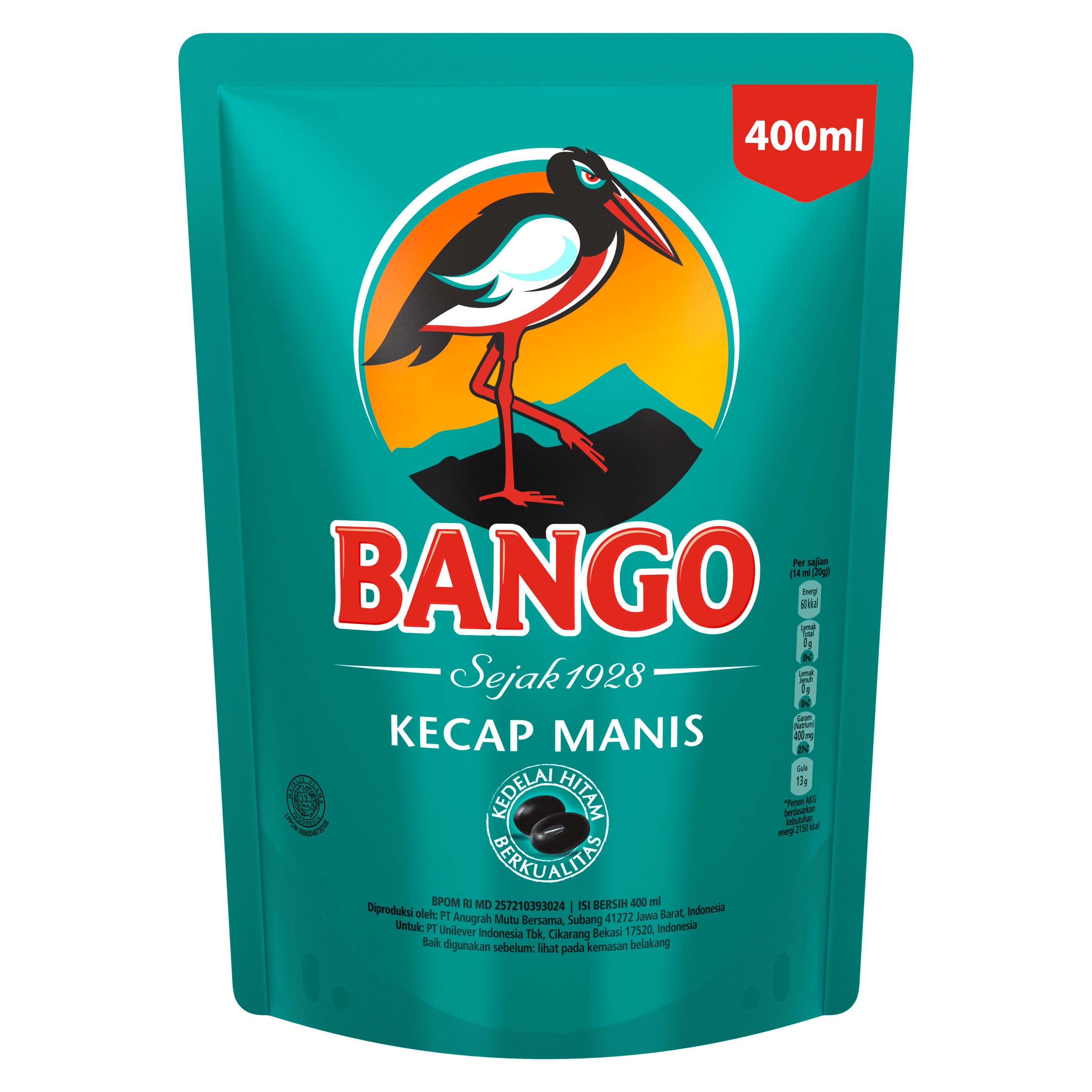 Bango Kecap Manis Refill Pouch 400ml