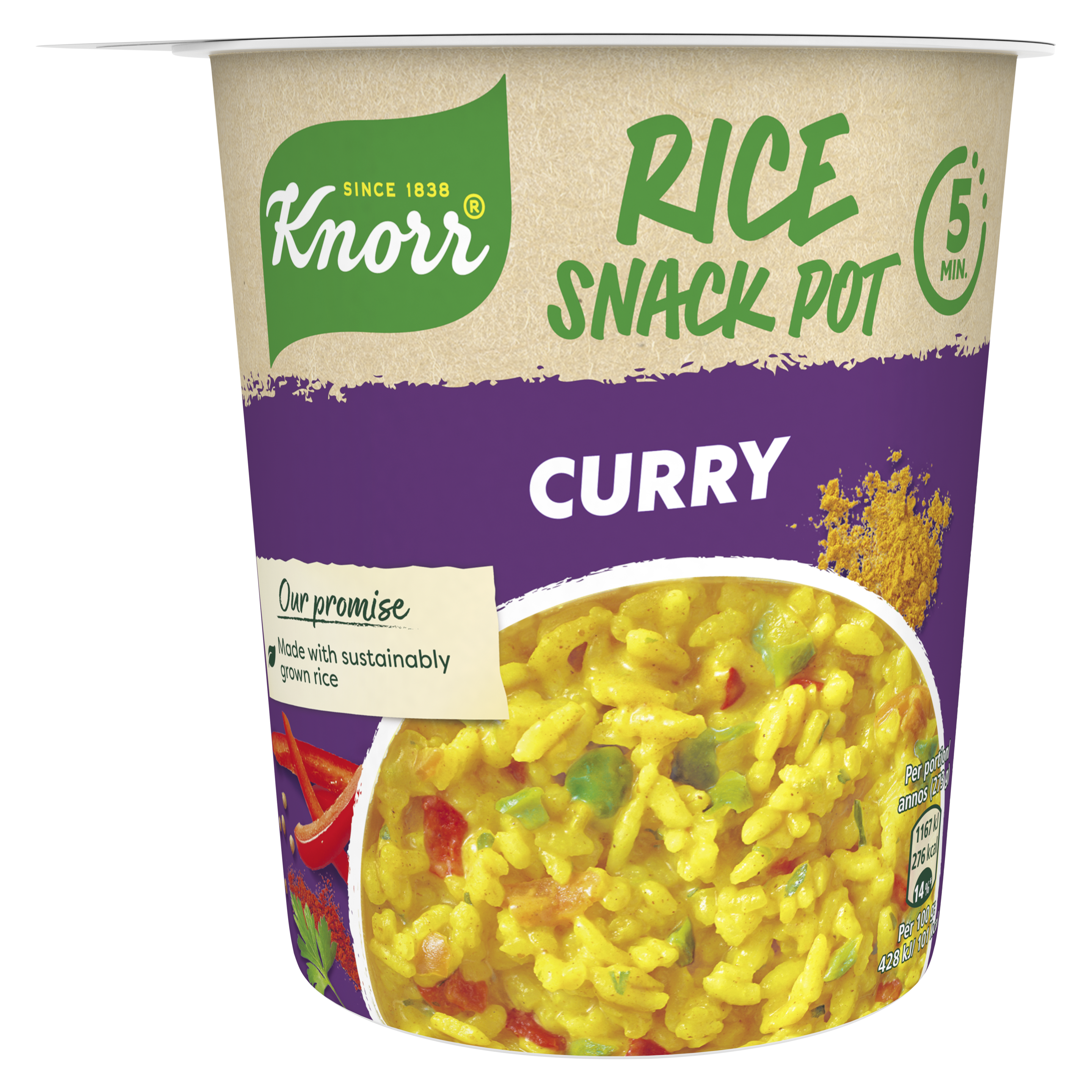 Snack Pot Rice Curry