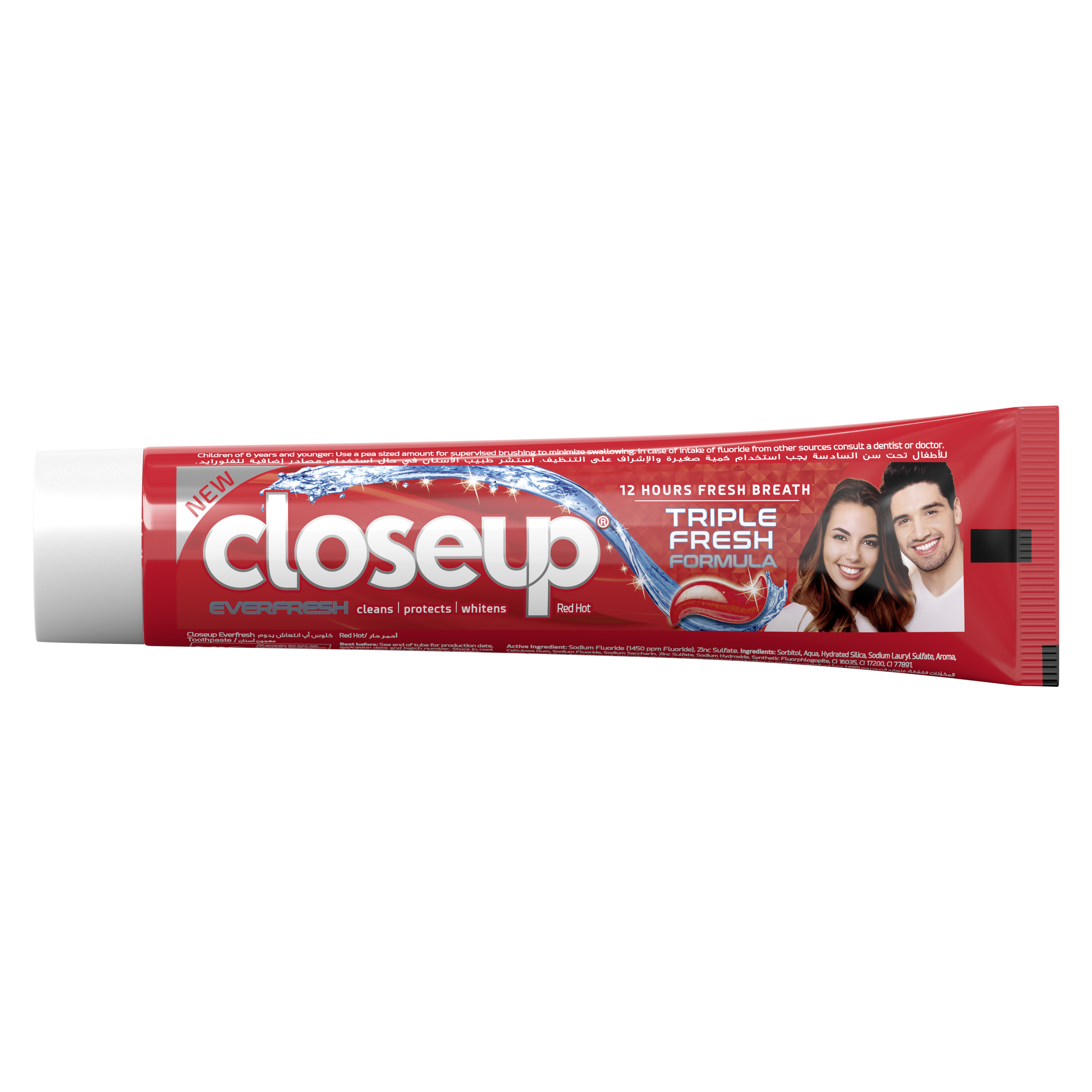 red hot toothpaste