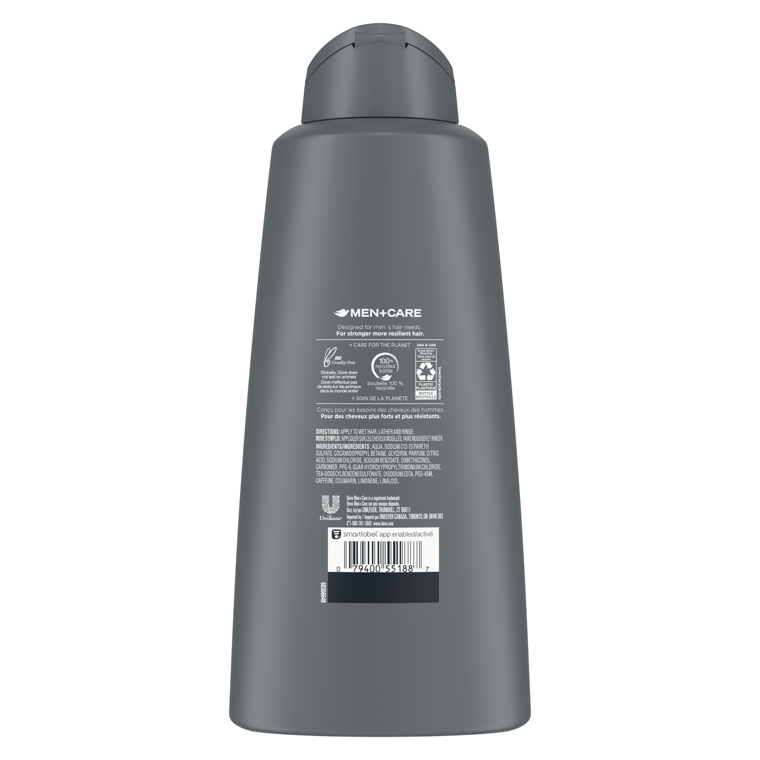 Shampooing + revitalisant 2 en 1 Men+Care Soin complet