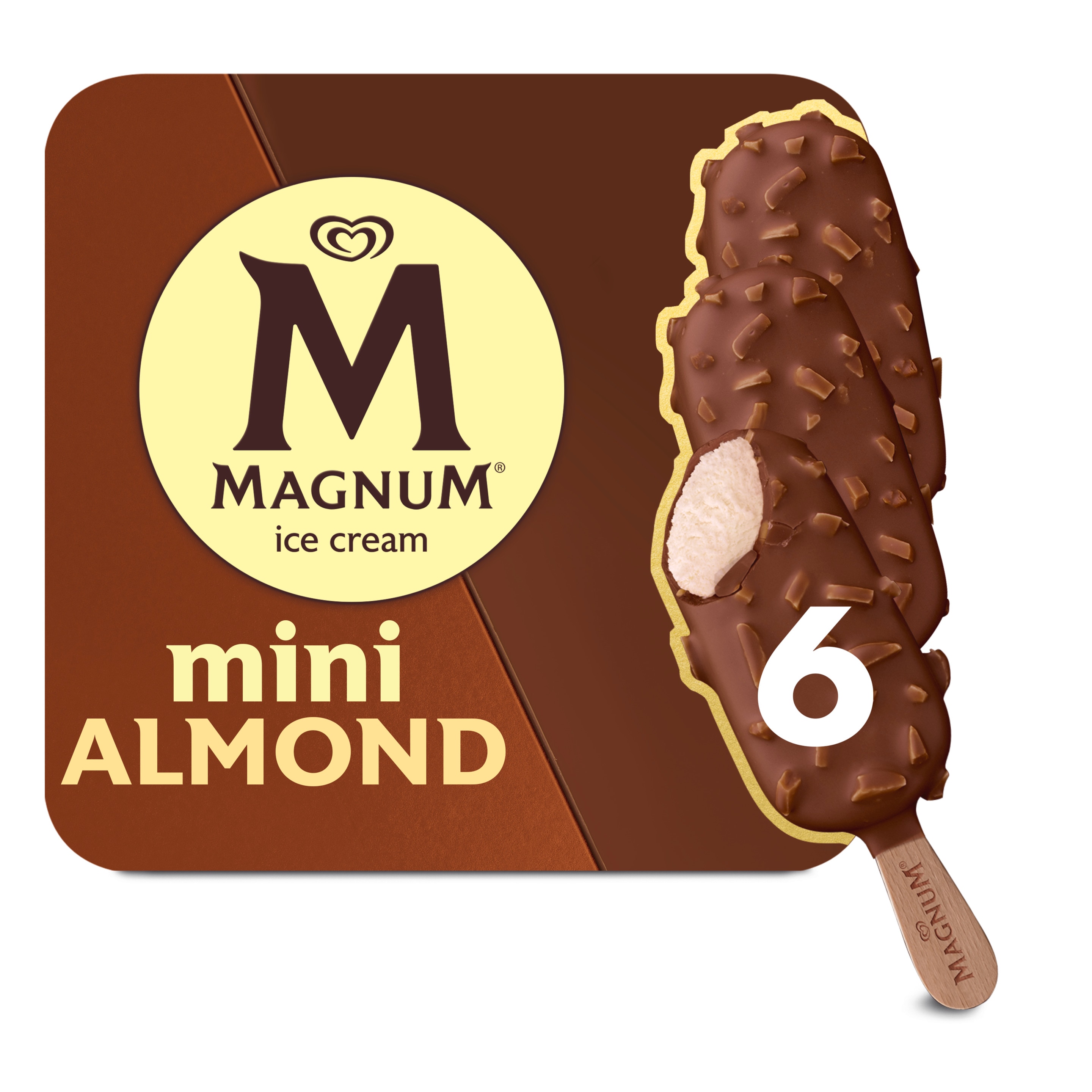 Mini Almond Ice Cream Bar
