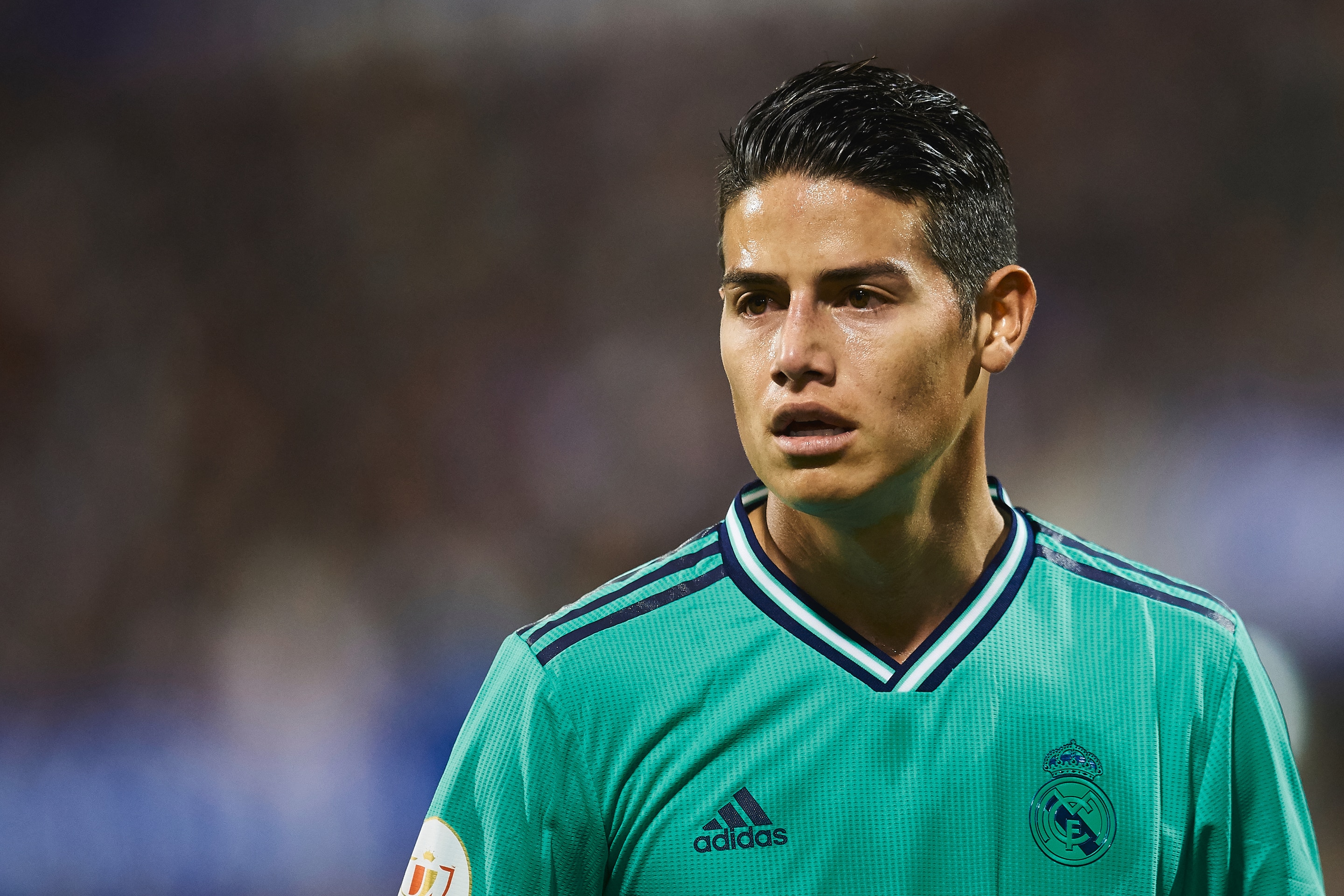 gaya rambut pemain bola James Rodriguez	