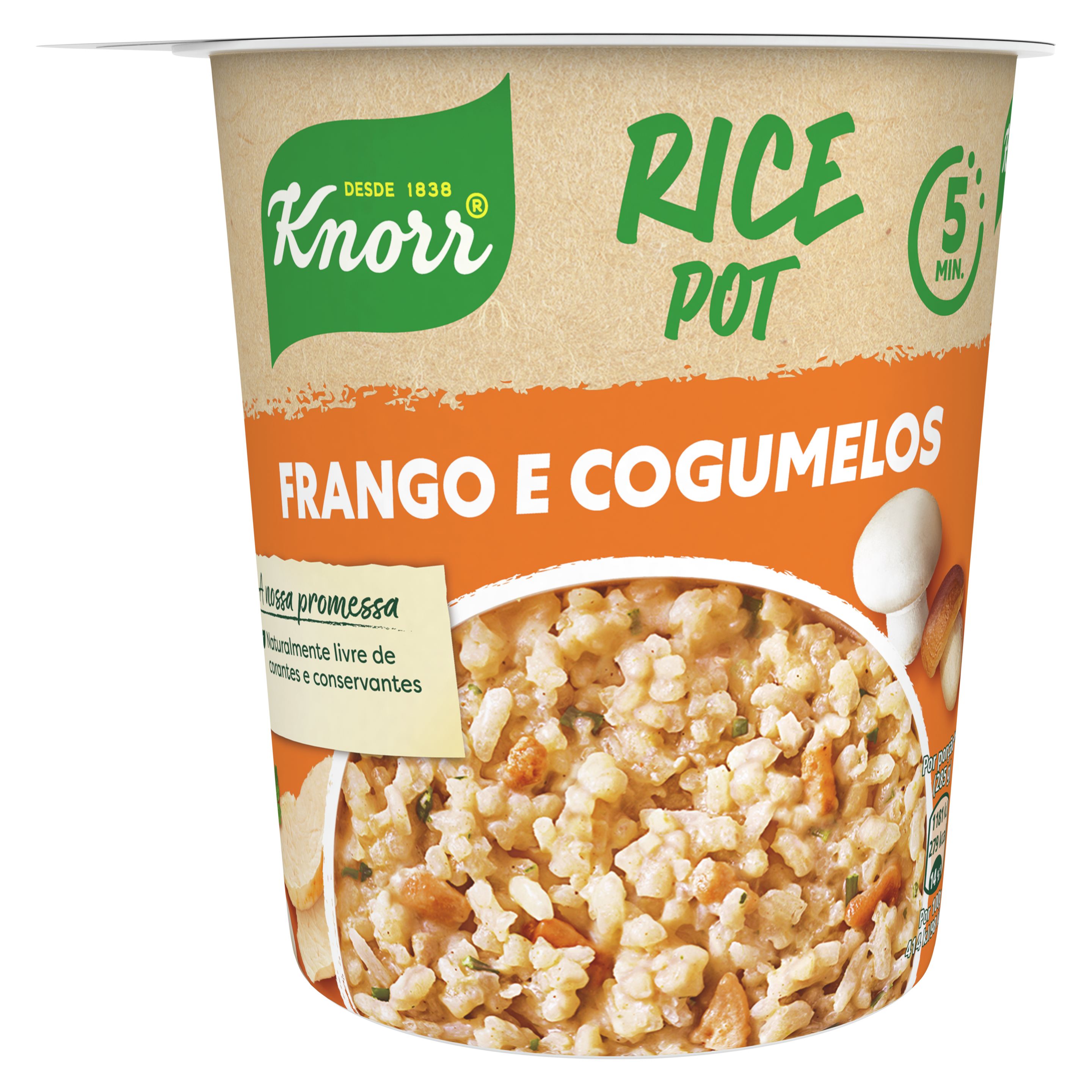 Rice Pot Frango e Cogumelos