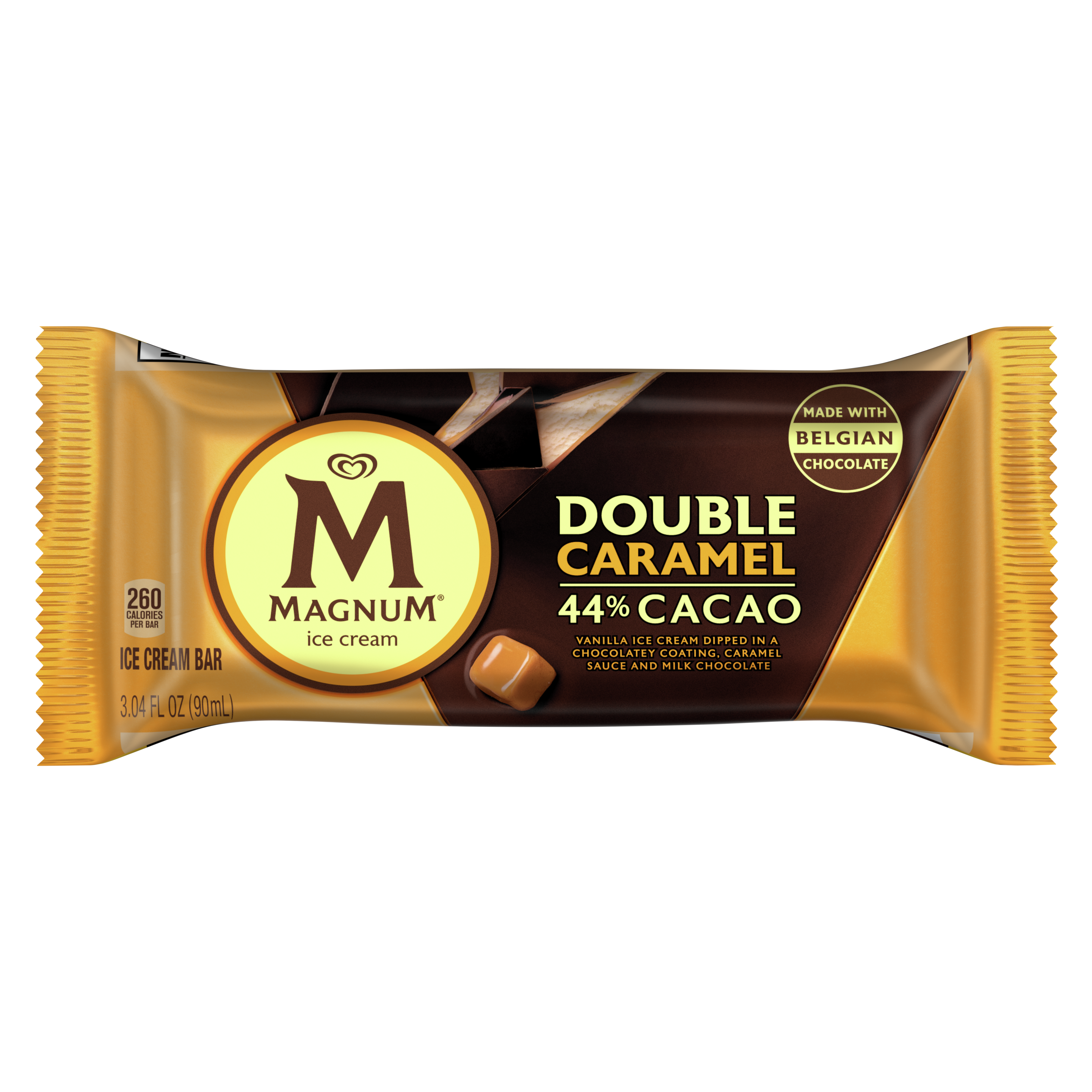 Double Caramel Ice Cream Bar