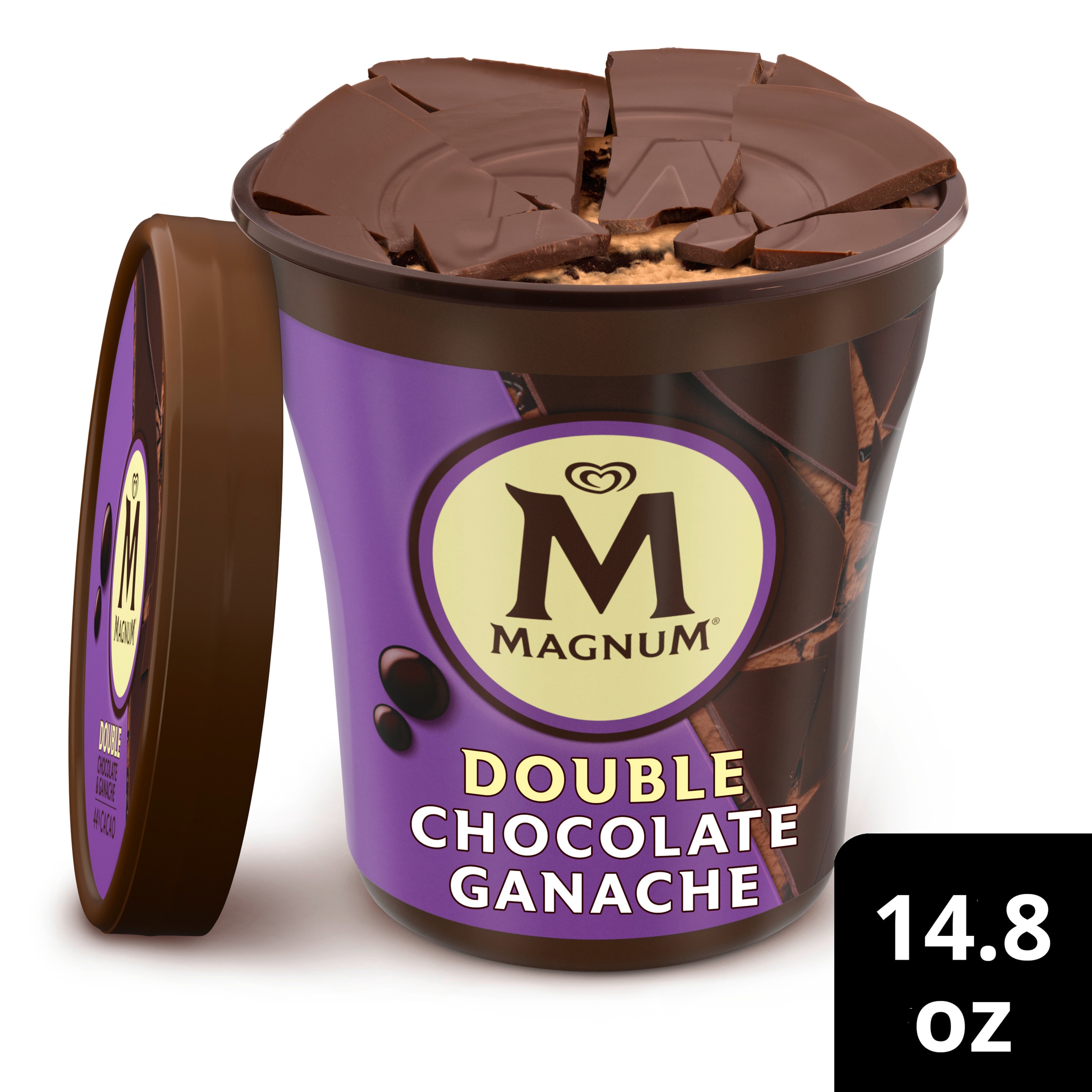 Double Chocolate and Ganache Ice Cream Tub