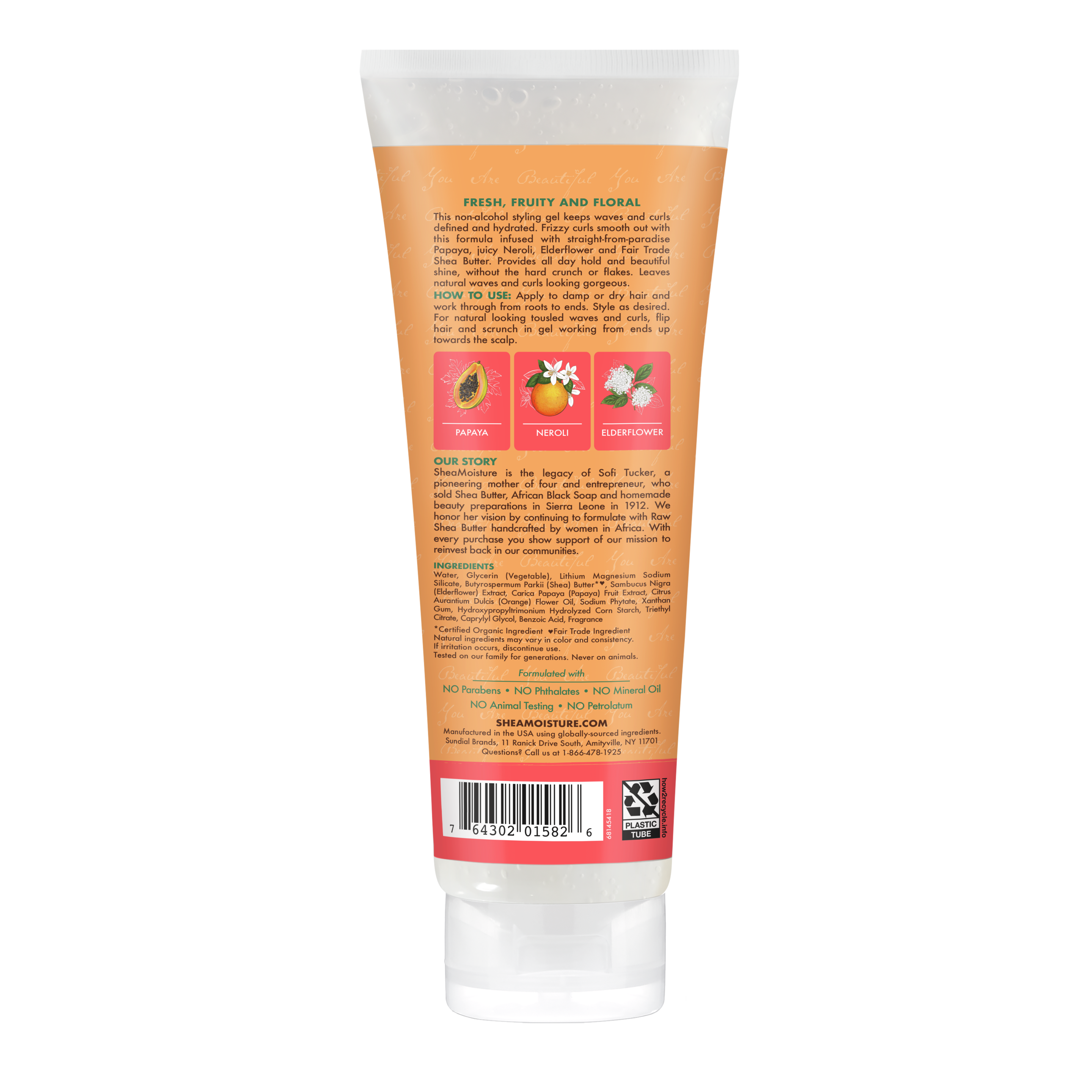 Papaya & Neroli All Day Frizz Control Style Gel