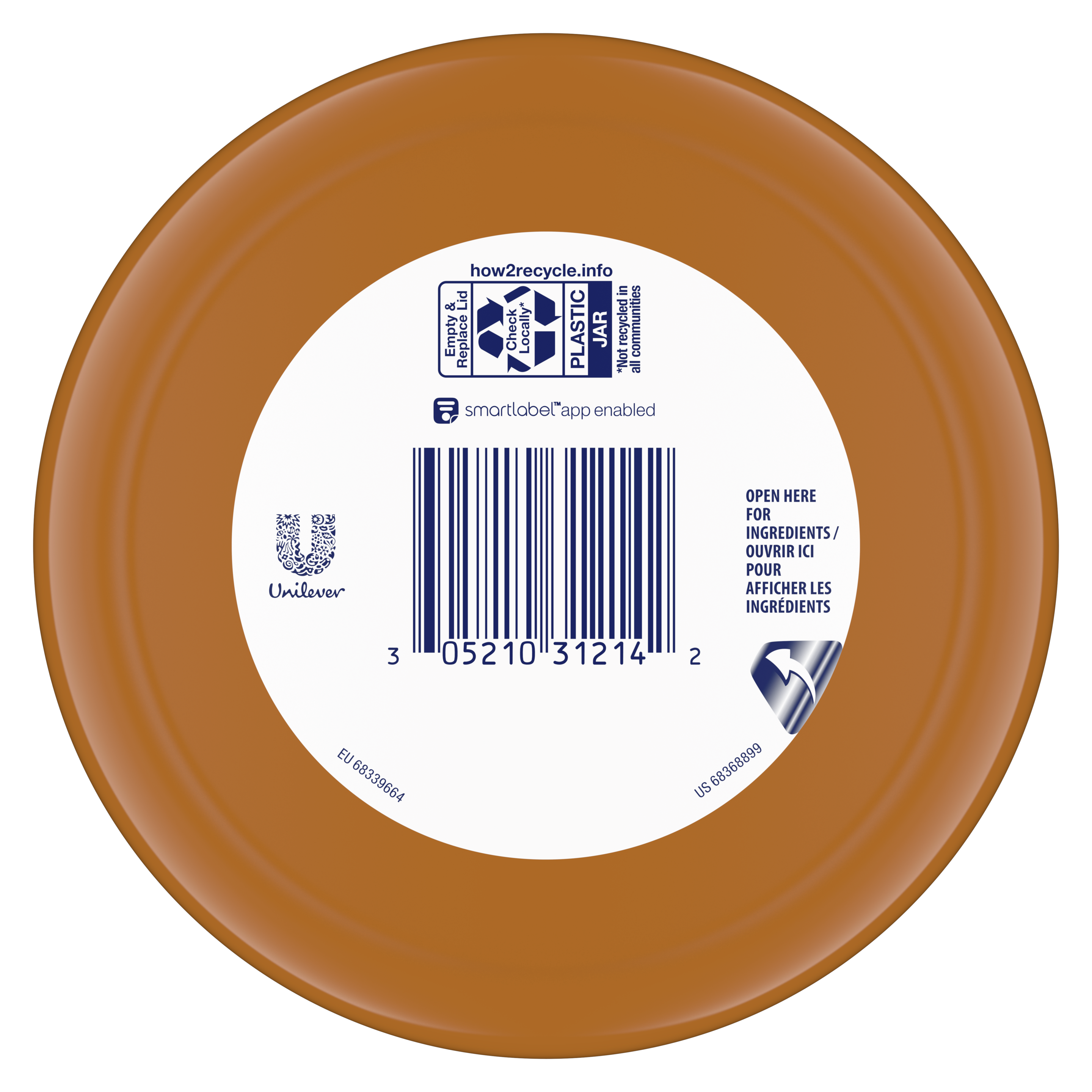 Vaseline® Intensive Care™ Cocoa Body Butter back of pack