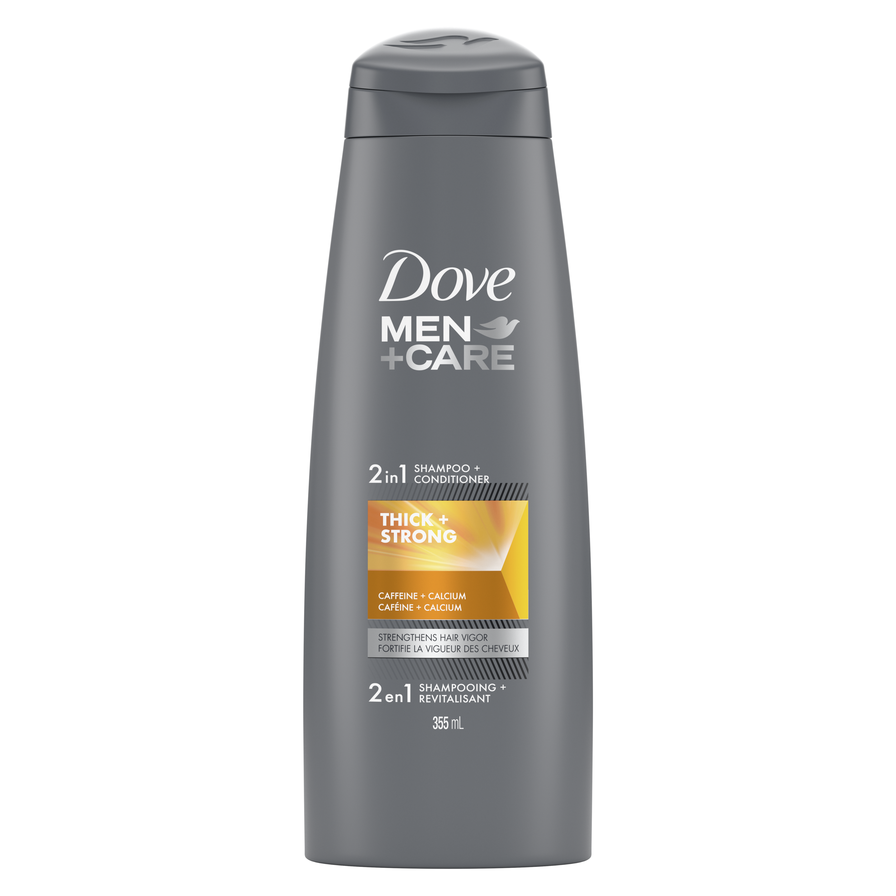 Shampooing fortifiant 2 en 1 Men+Care Thick and Strong 355 ml