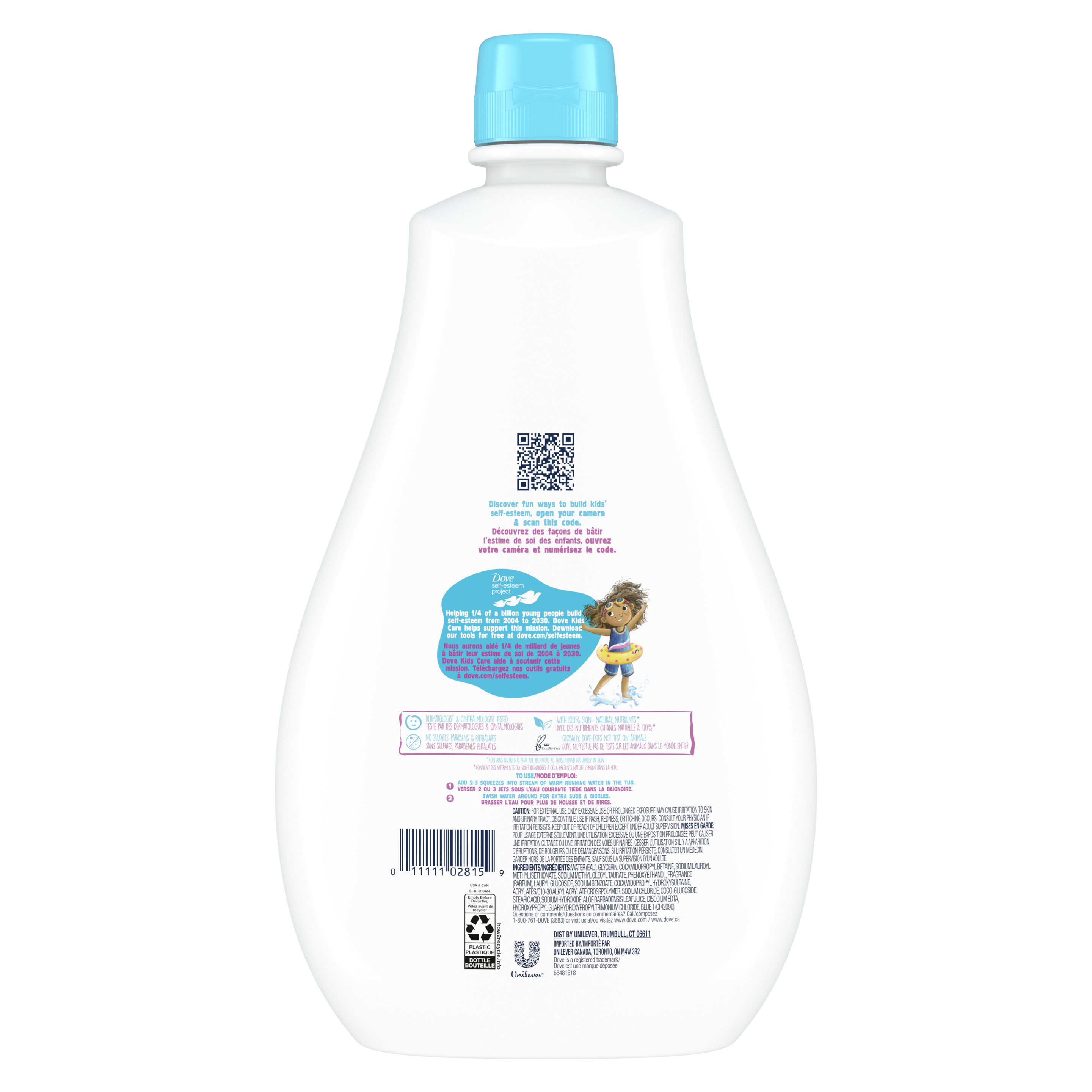 Kids Care Bubble Bath Cotton Candy