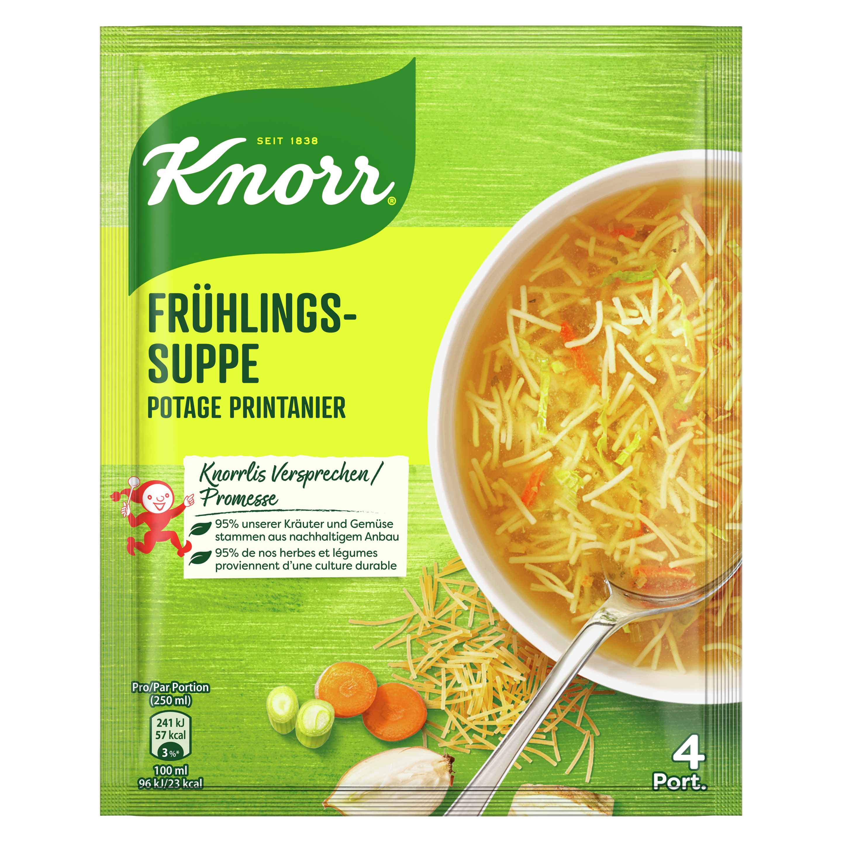 KNORR Frühlings-Suppe Beutel 4 Portionen