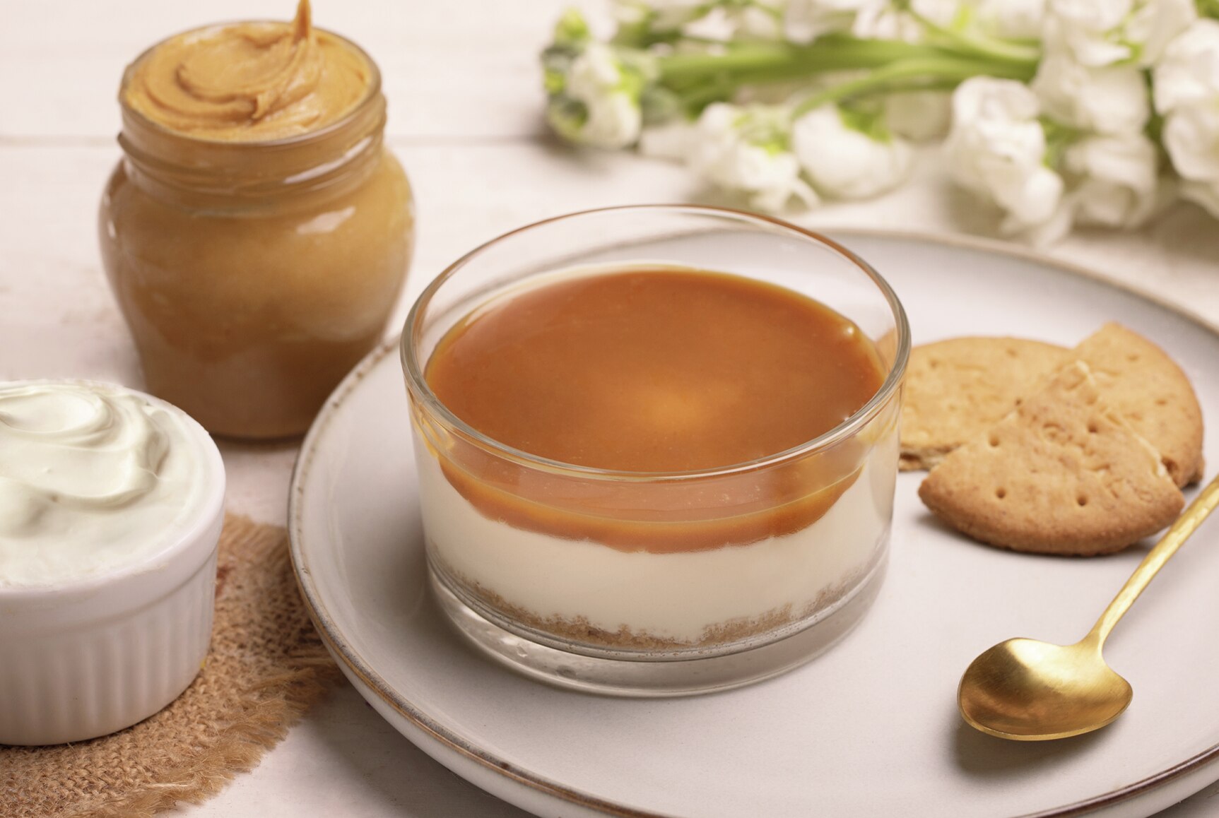 Cheesecake al caramello salato packshot